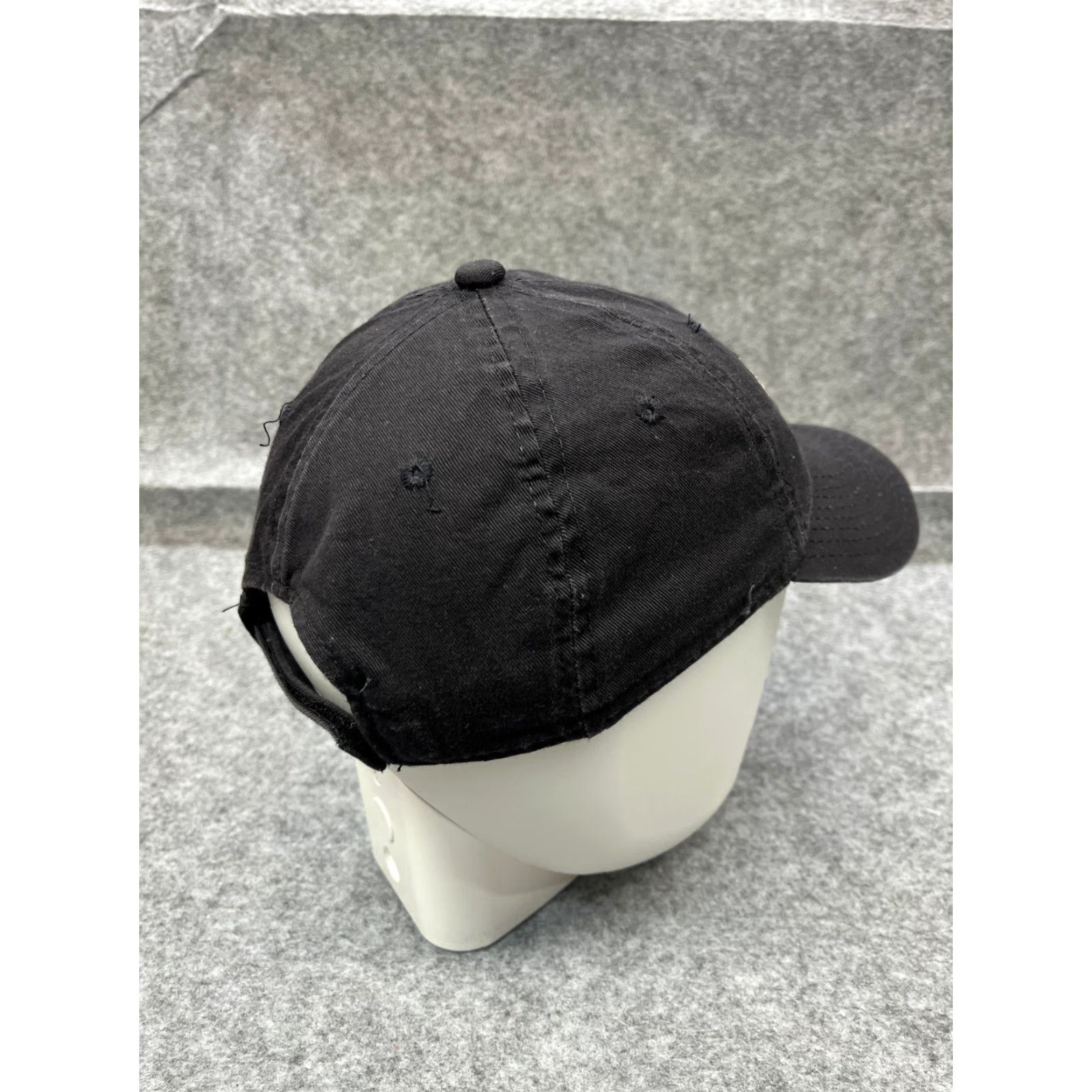 Warehouse Outdoor Cap Hat Baseball Cap Adjustable One Size Black Cotton Twill Men Adult Cap Size ONE SIZE - 7 Thumbnail