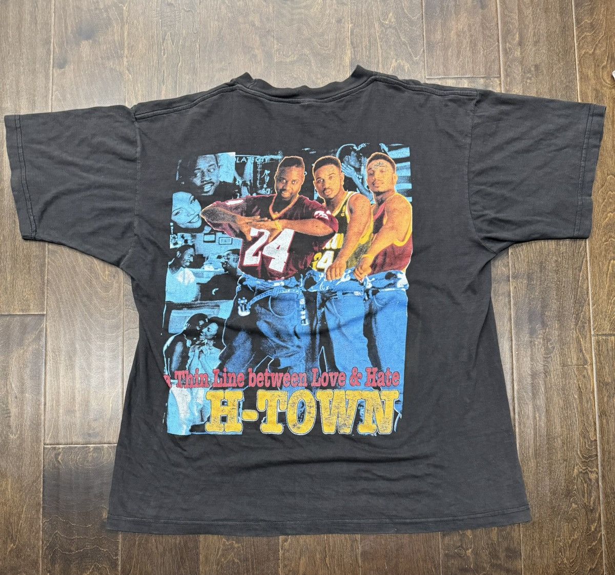 Vintage Vintage A Thin Line Between Love and Hate Size US XL / EU 56 / 4 - 6 Thumbnail