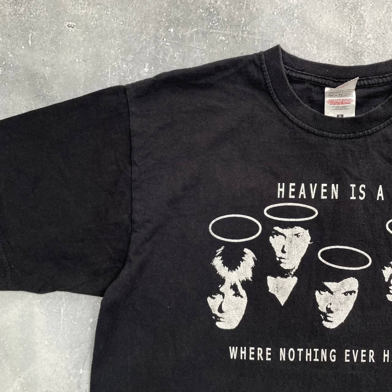 Band Tees Vintage Talking Heads Heaven Is A Place Band T Shirt Black Size US M / EU 48-50 / 2 - 5 Thumbnail