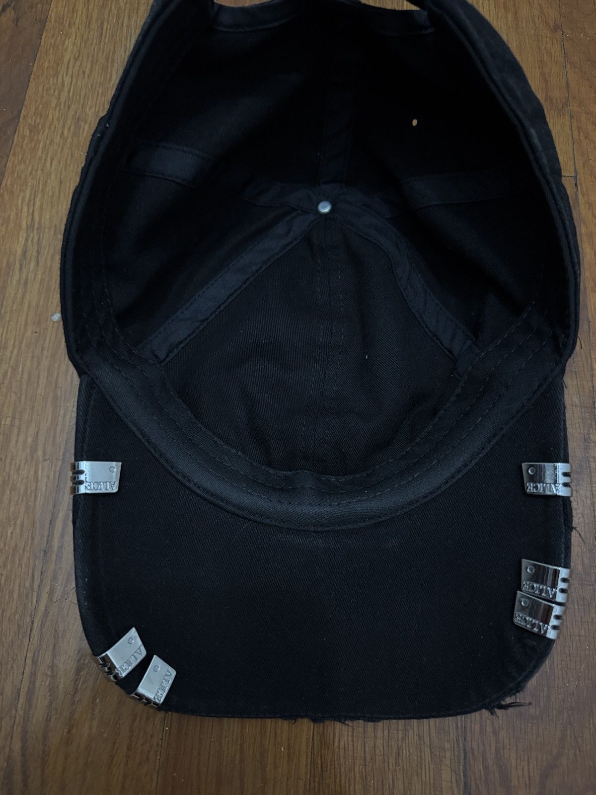 未使用【ALICE HOLLYWOOD】CHOPPER CAP /BLKWHT ALICE HOLLYWOOD】 CHOPPER CAP /BLK WHT - メルカリ