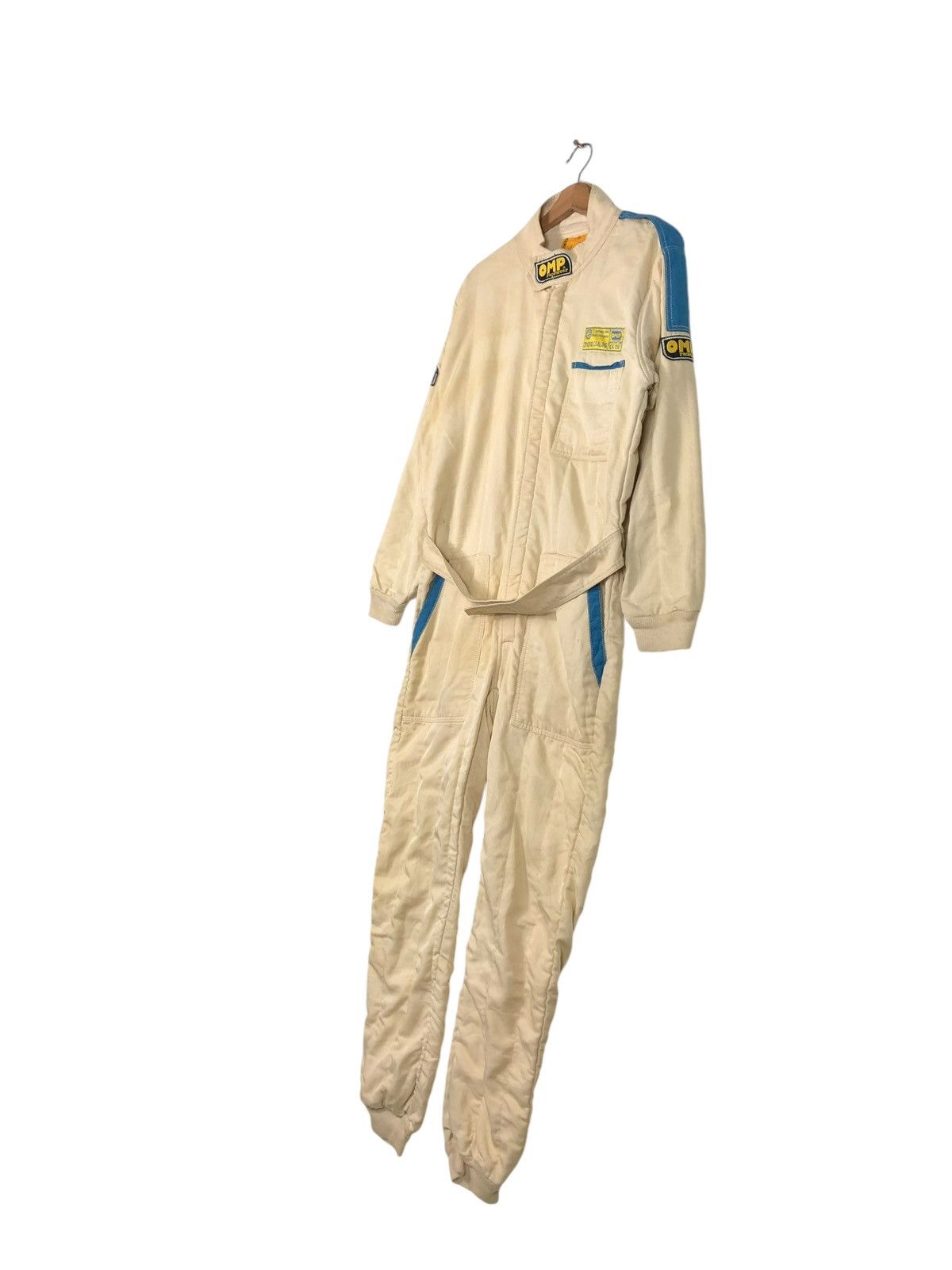 Kadoya 🔥VINTAGE COVERALL RACING OMP GENOVA MADE IN ITALY Size US 36 / EU 52 - 3 Thumbnail