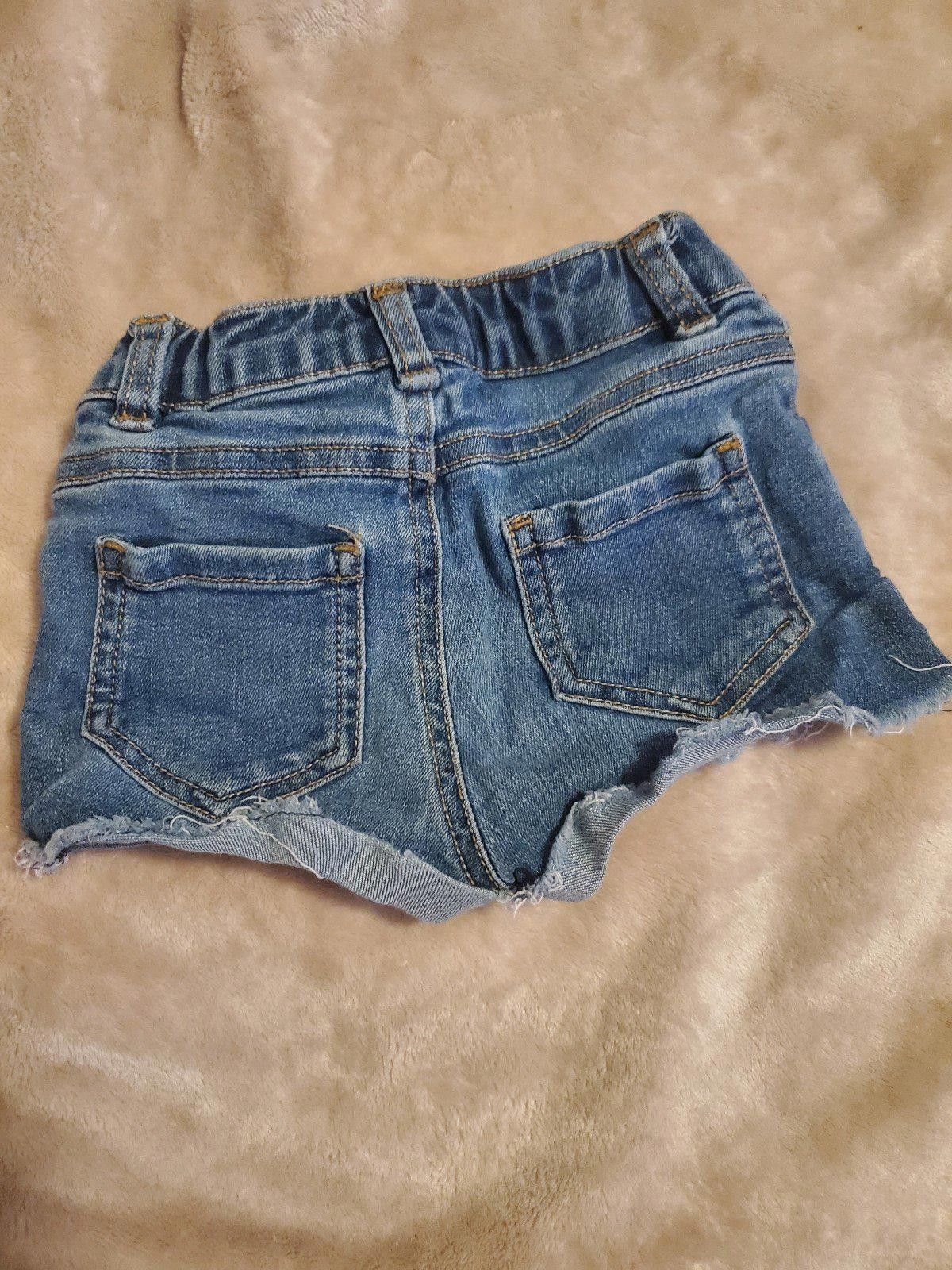 Designer Garanimals 3T girls denim shorts Size 24" / US 00 / IT 34 - 2 Thumbnail