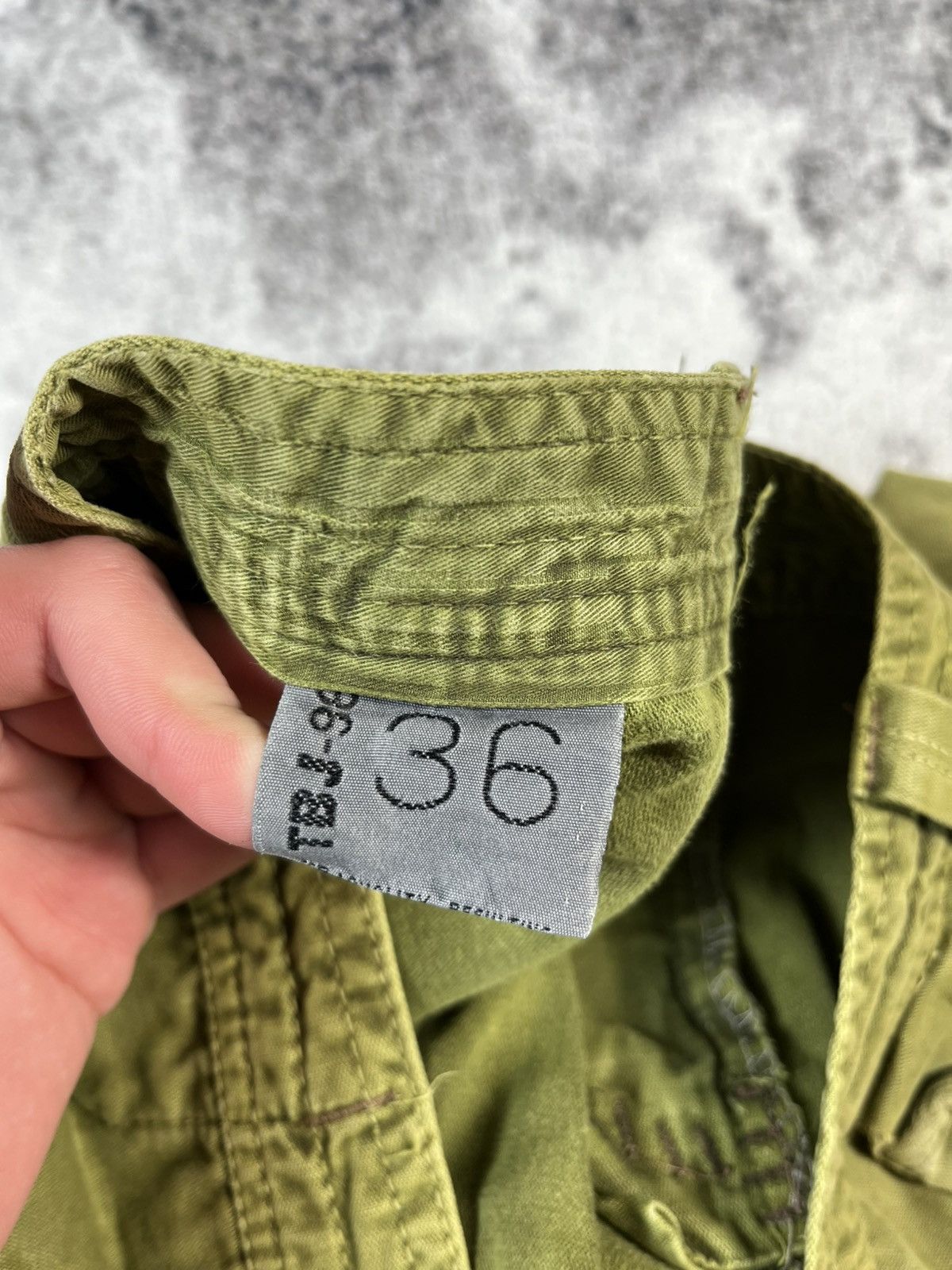 Other Olive Multi Pocket Cargo Pants Size 36 Fit 34 Size US 34 / EU 50 - 11 Thumbnail