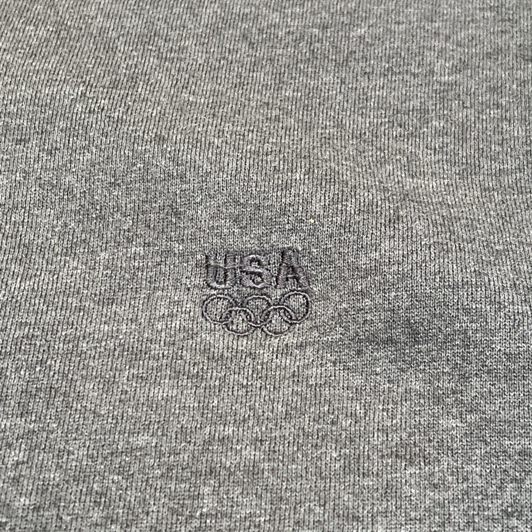 Vintage VINTAGE USA Olympics Sweatshirt Men XLT Gray JC Penney Embroidered Size US XL / EU 56 / 4 - 3 Thumbnail