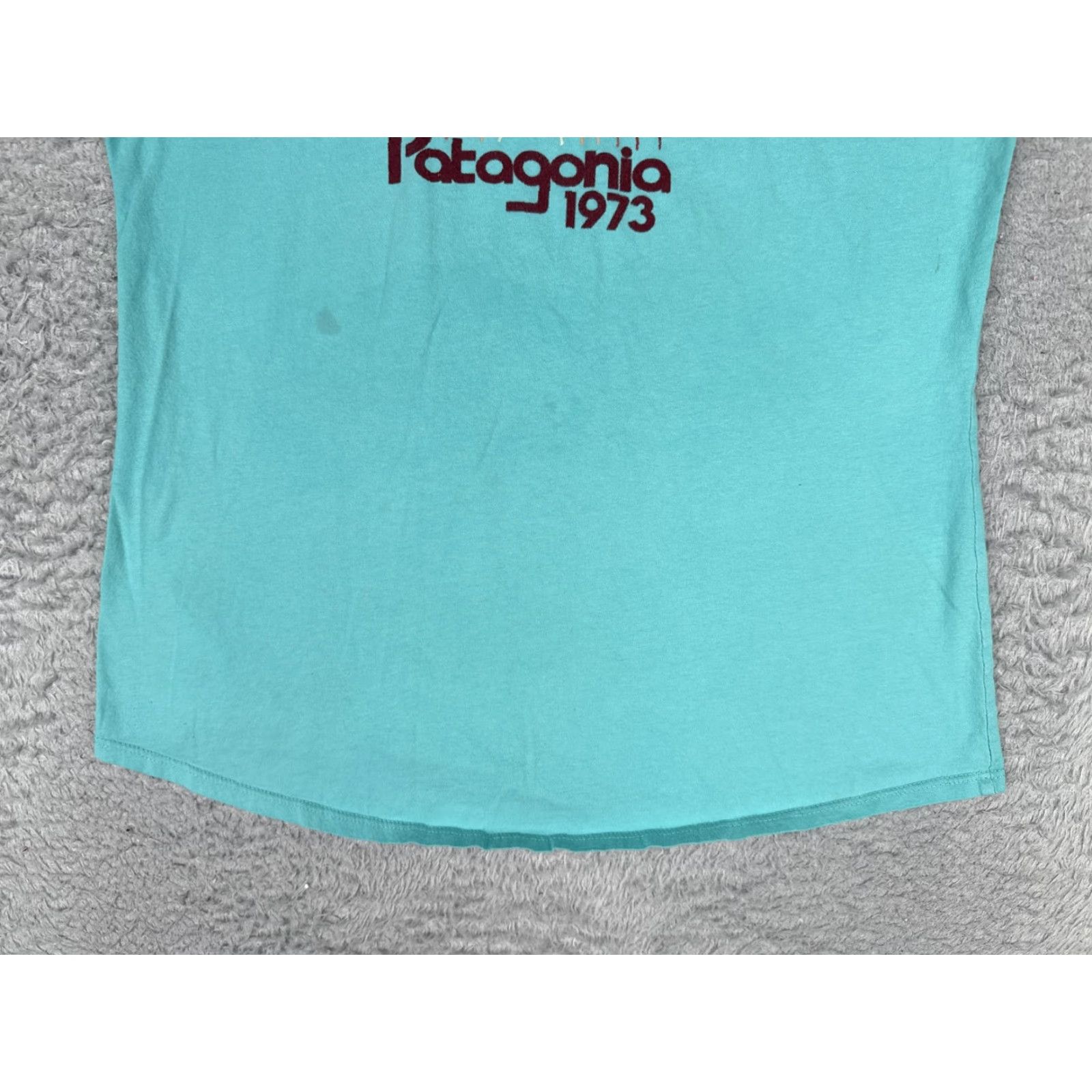 Patagonia Patagonia Tank Top Womens M Blue Racerback 1973 Graphic Lightweight Sleeveless Activewear Shirt Size M / US 6-8 / IT 42-44 - 5 Thumbnail