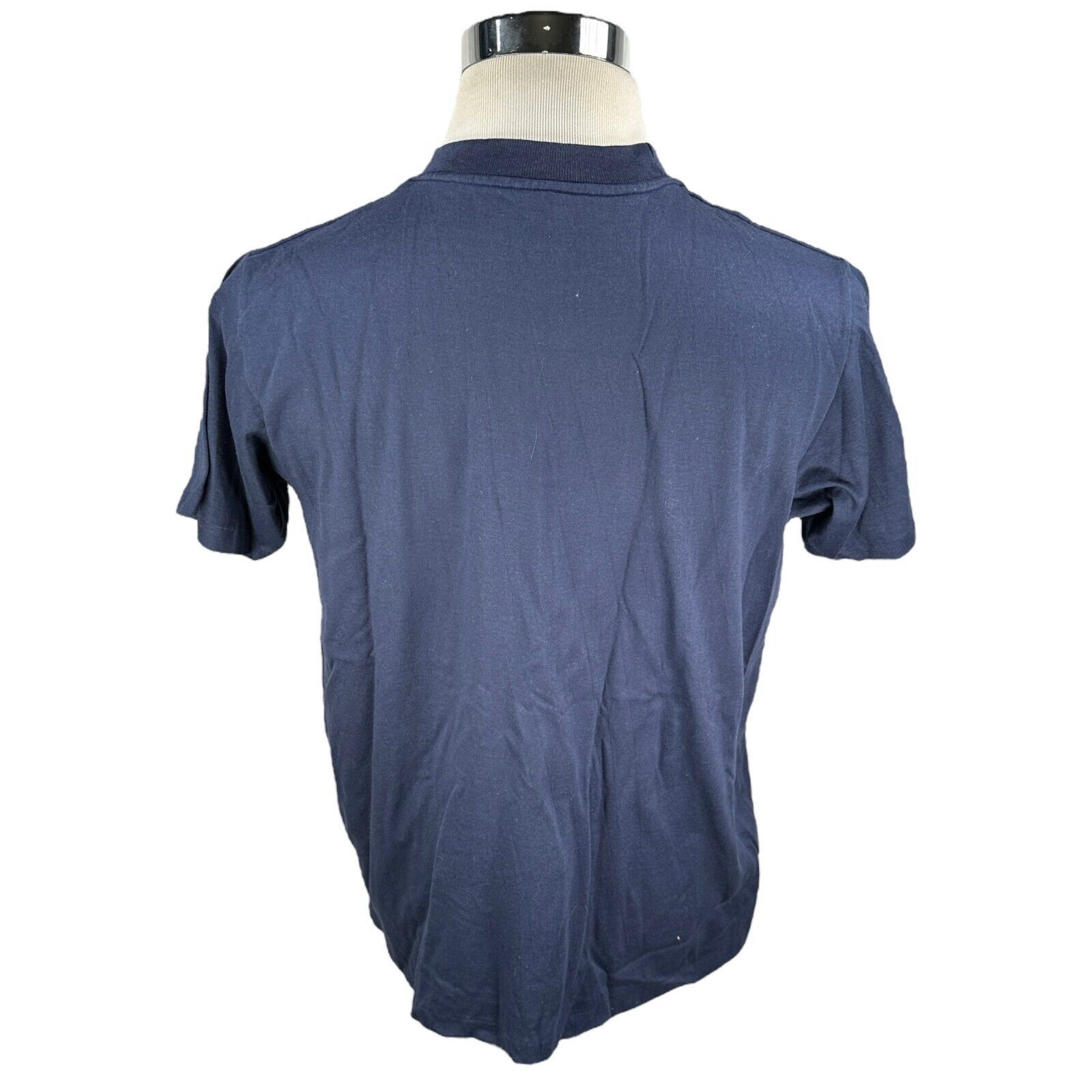 Other Vintage Statue of Liberty Club T-Shirt XL Blue USA 1980s Size US XL / EU 56 / 4 - 2 Thumbnail