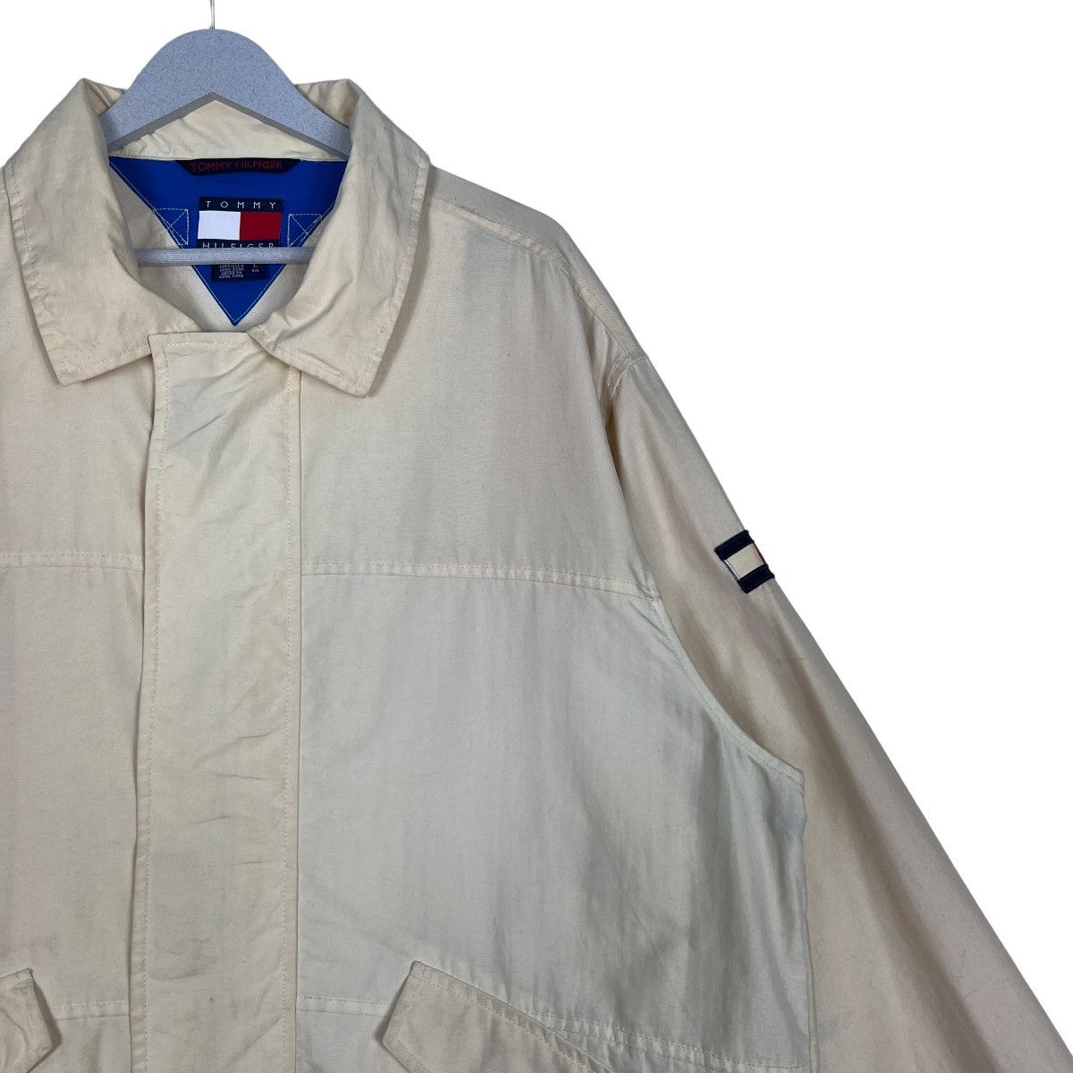 Tommy Hilfiger × Vintage 🔥 VINTAGE TOMMY HILFIGER WINDBREAKER JACKET Size US L / EU 52-54 / 3 - 6 Thumbnail