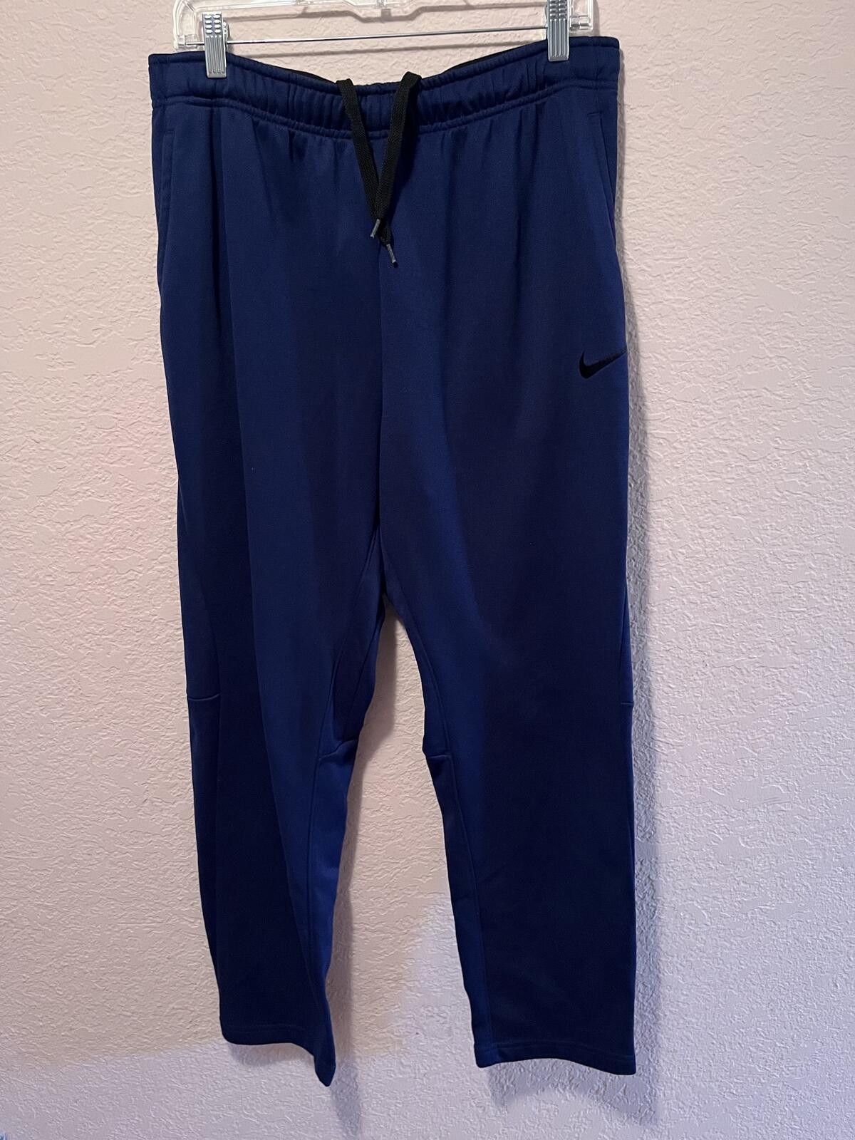 Nike Nike Navy Blue Athletic Jogger Pants Size US 34 / EU 50 - 1 Thumbnail