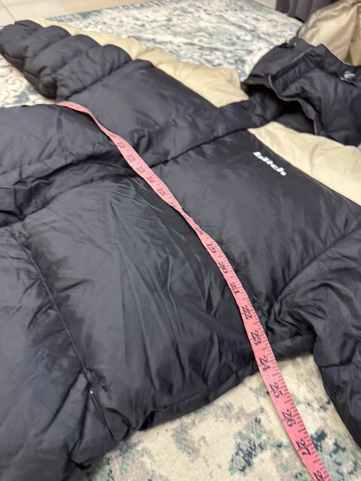 Vintage 90s BITCH SKATEBOARD BRAND PUFFER BUBBLE JACKET Size US M / EU 48-50 / 2 - 4 Thumbnail
