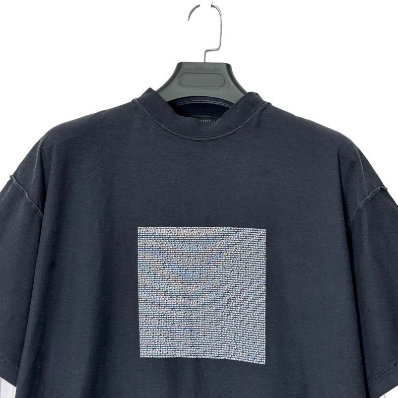 Balenciaga Balenciaga Black destruction barrage short sleeve Size US M / EU 48-50 / 2 - 3 Thumbnail