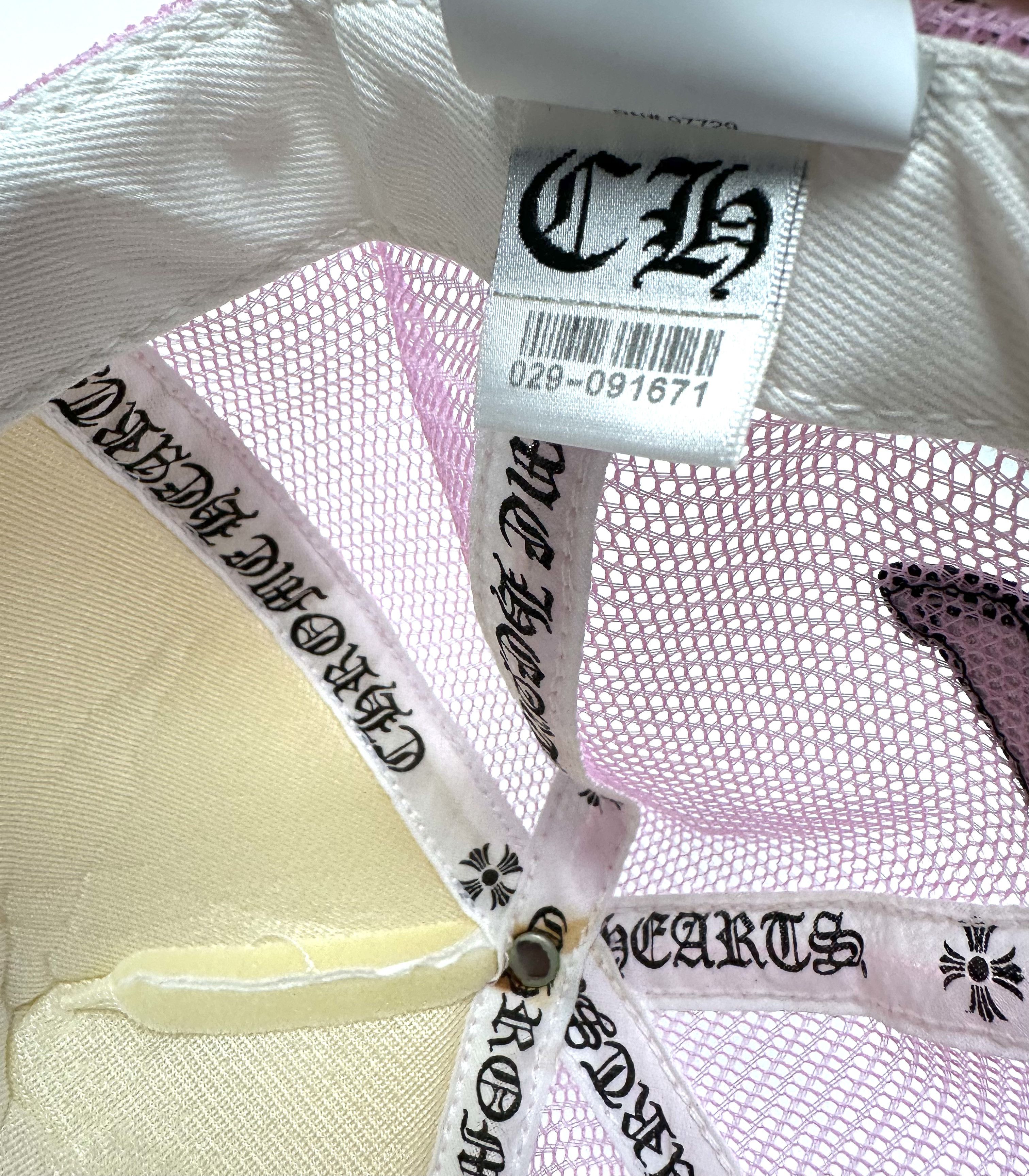 Chrome Hearts Chrome Pink CH Trucker Size ONE SIZE - 4 Thumbnail