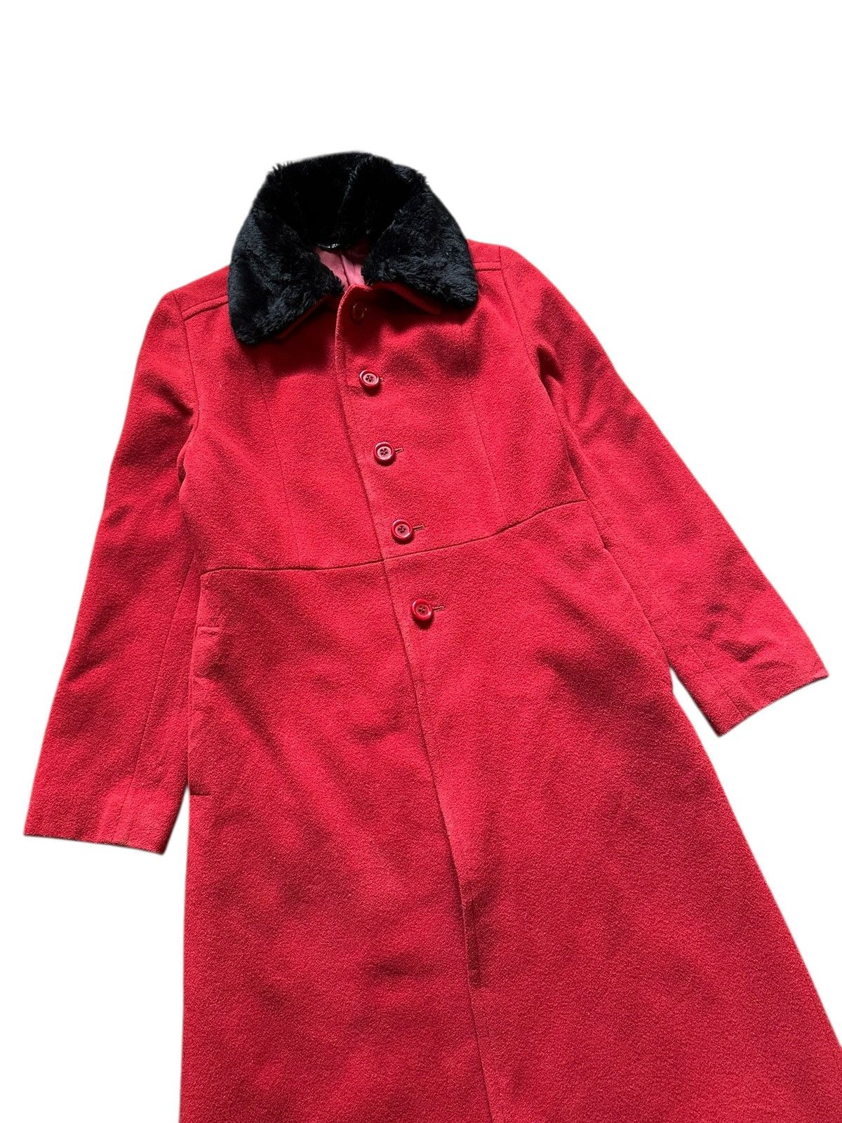 Yohji Yamamoto ined long jacket hoodie red yohji yamamoto Size S / US 4 / IT 40 - 2 Thumbnail