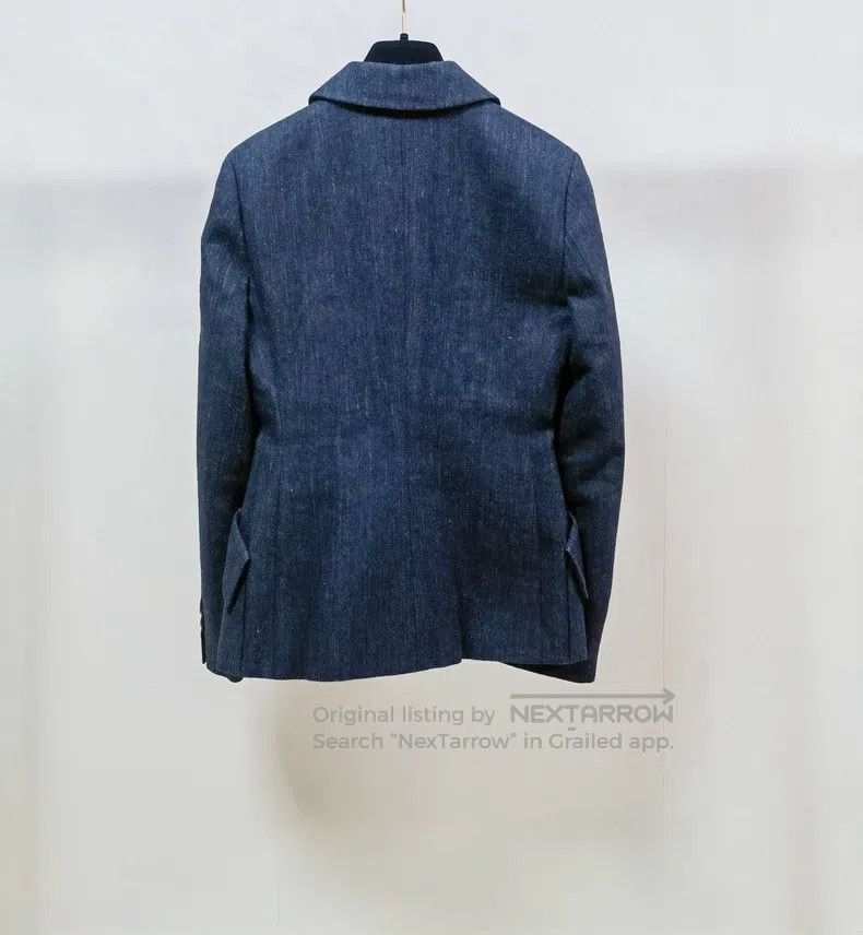 Dior Dior Linen wool gray-blue suit waist jacket Size XXS / US 00 / IT 34 - 2 Thumbnail