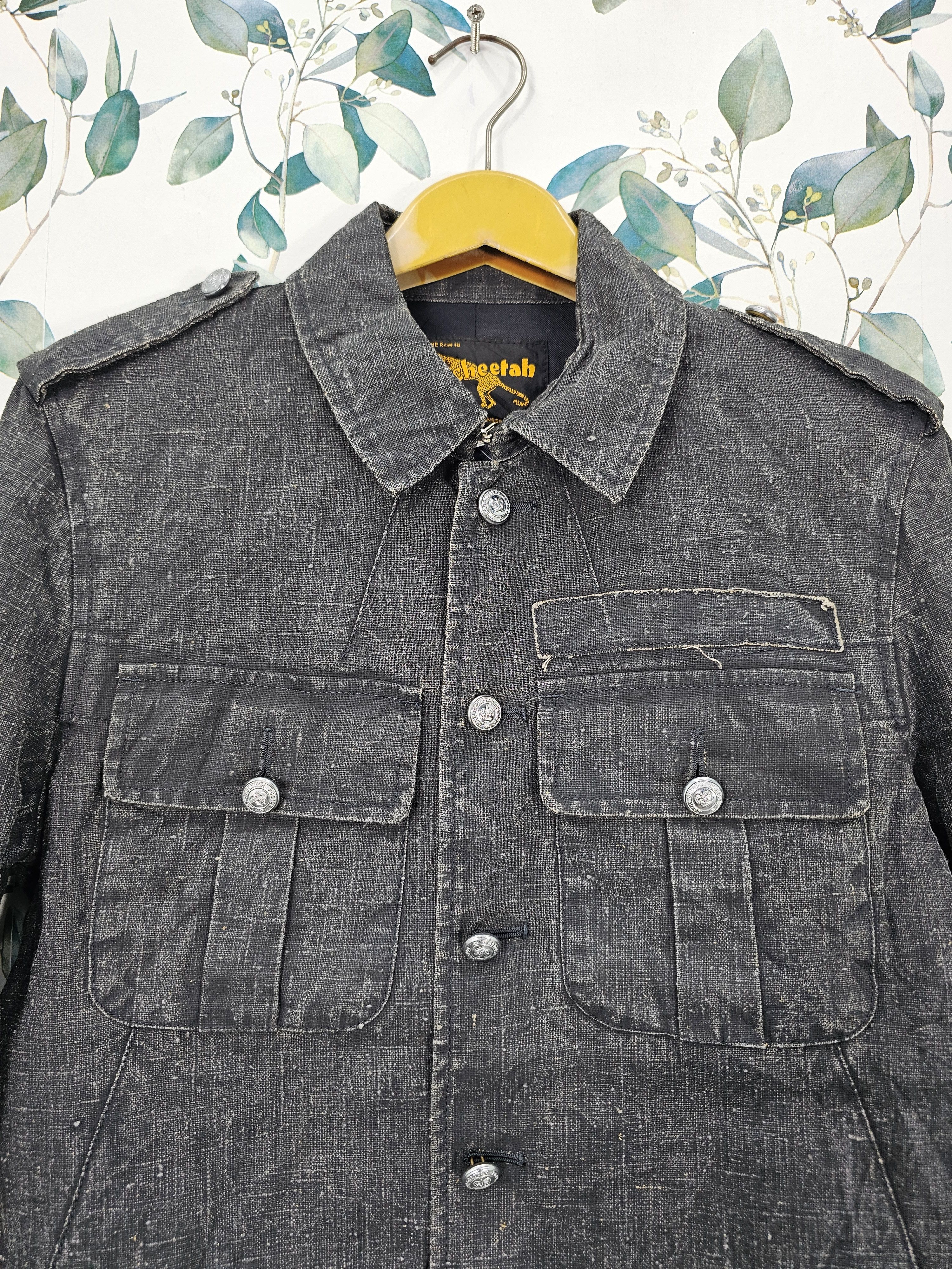 Japanese Brand Vintage RAINCHEETAH England Military Blazer Jacket J0102 Size US M / EU 48-50 / 2 - 7 Thumbnail