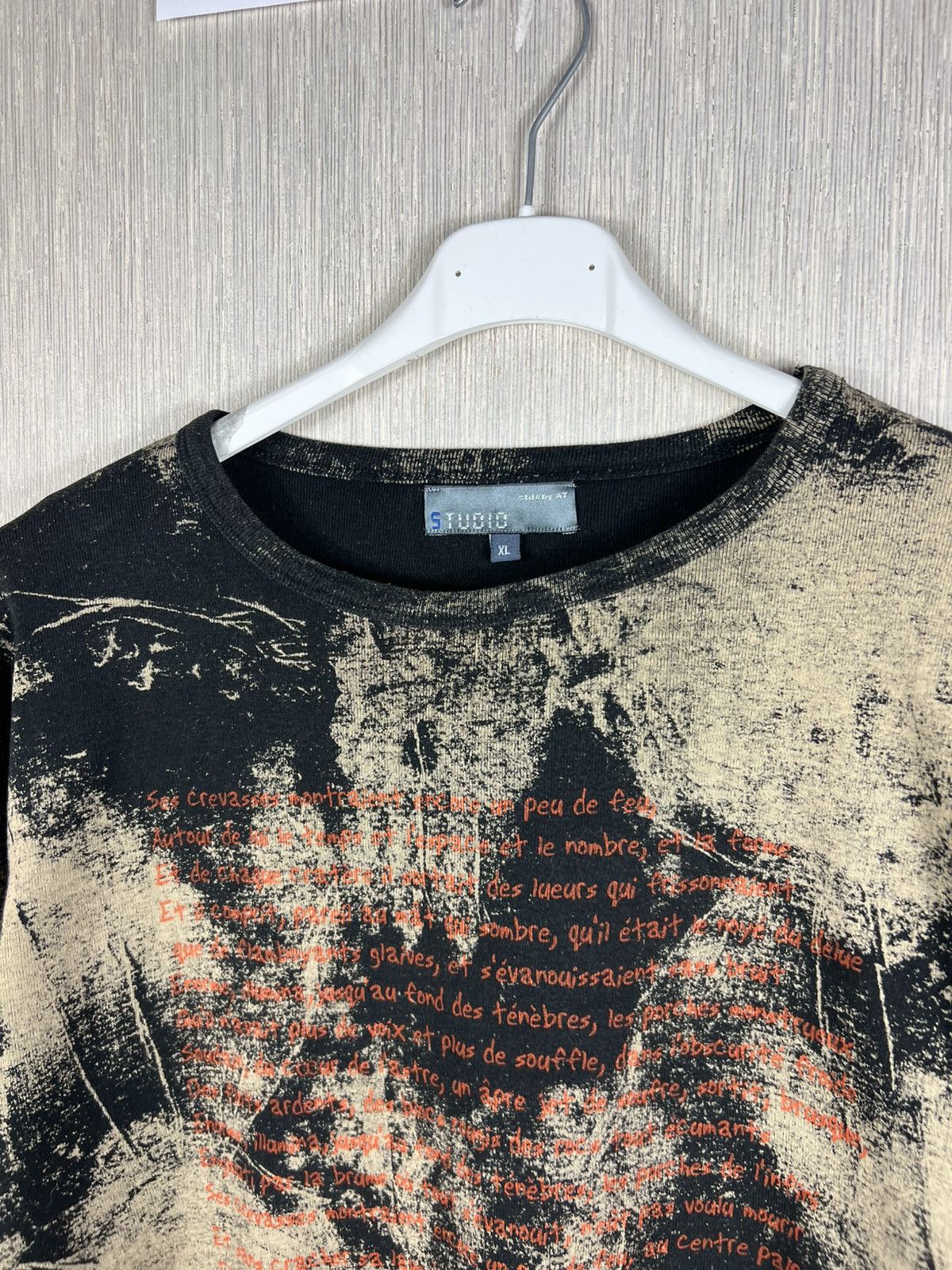 Acne Studios Vintage avant garde studio full print y2k long sleeve tee Size US L / EU 52-54 / 3 - 8 Thumbnail