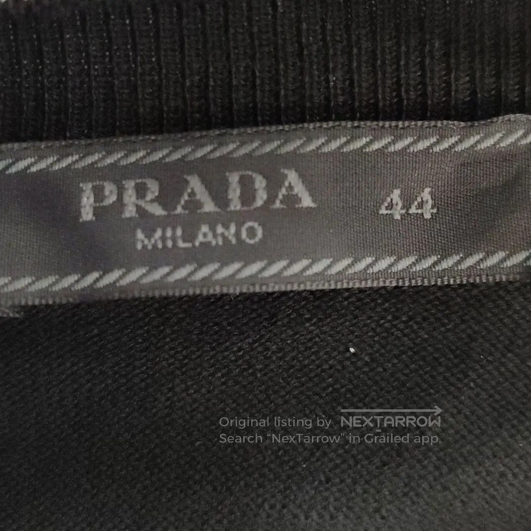 Prada Prada XS Cotton Round Neck Knit Sweater. Size US XS / EU 42 / 0 - 3 Thumbnail