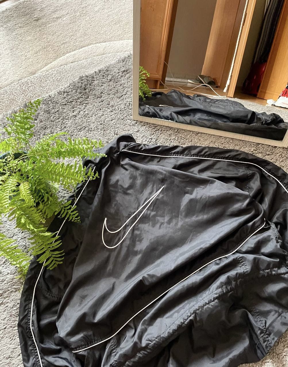 Nike × Vintage 90s Nike Vintage Light Jacket Streetwear Big Logo Swoosh Size US M / EU 48-50 / 2 - 7 Thumbnail