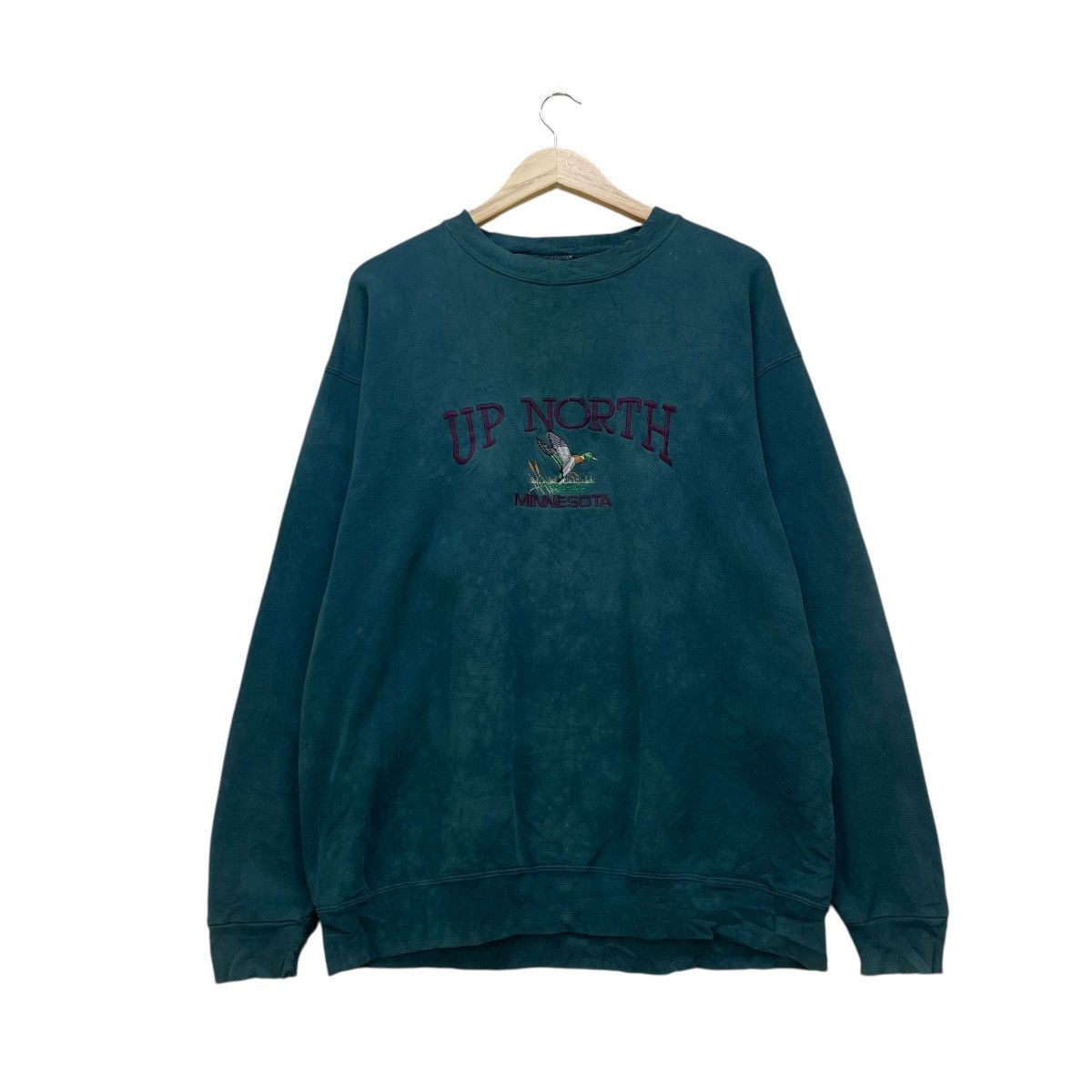 Vintage 💥Vintage Distressed Oneita Minnesota Embroidered Sweatshirt Size US M / EU 48-50 / 2 - 1 Thumbnail