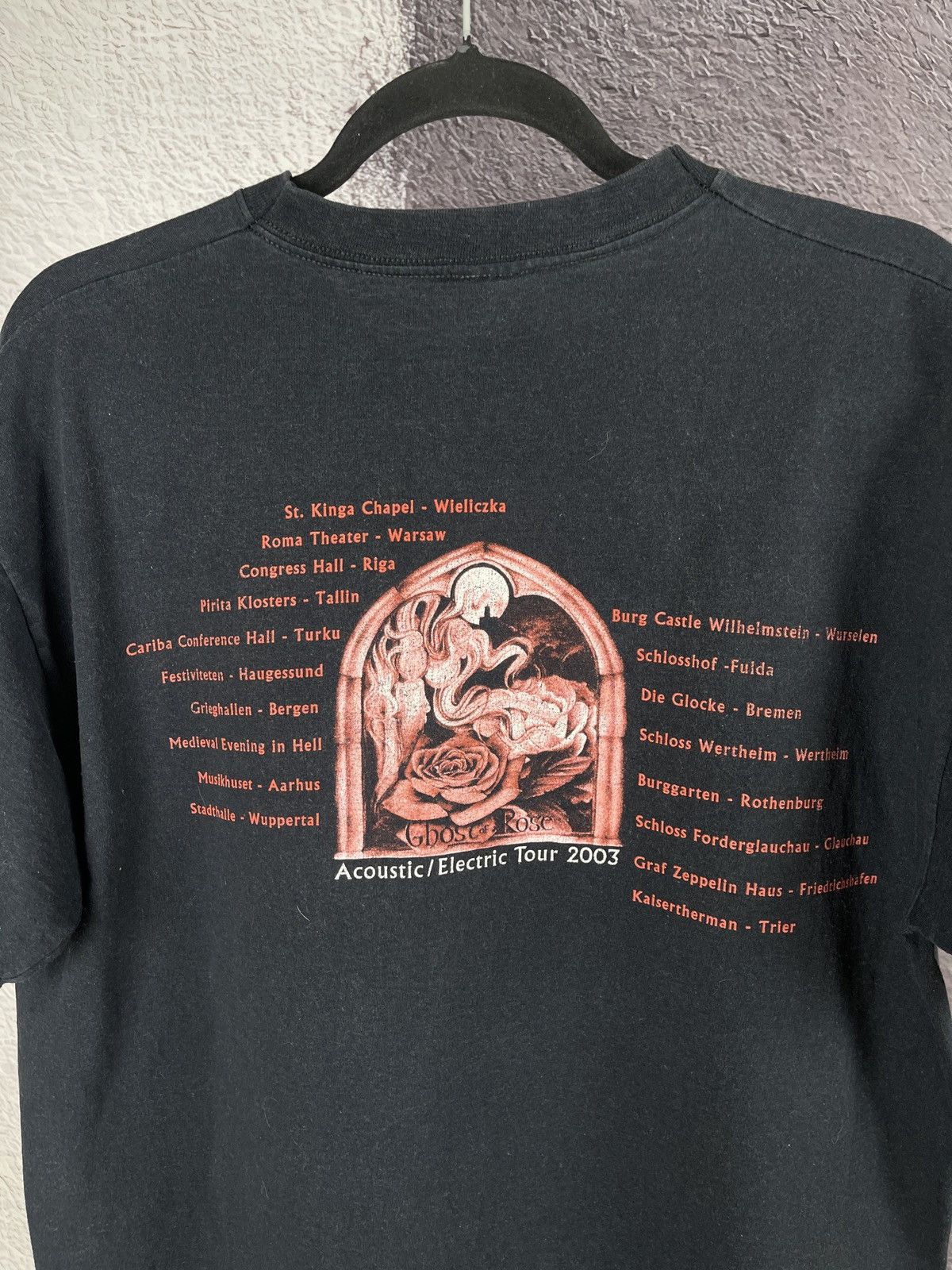 Band Tees Blackmore's Night Tour Shirt 2003 Ghost of a rose L FotL Size US L / EU 52-54 / 3 - 7 Thumbnail