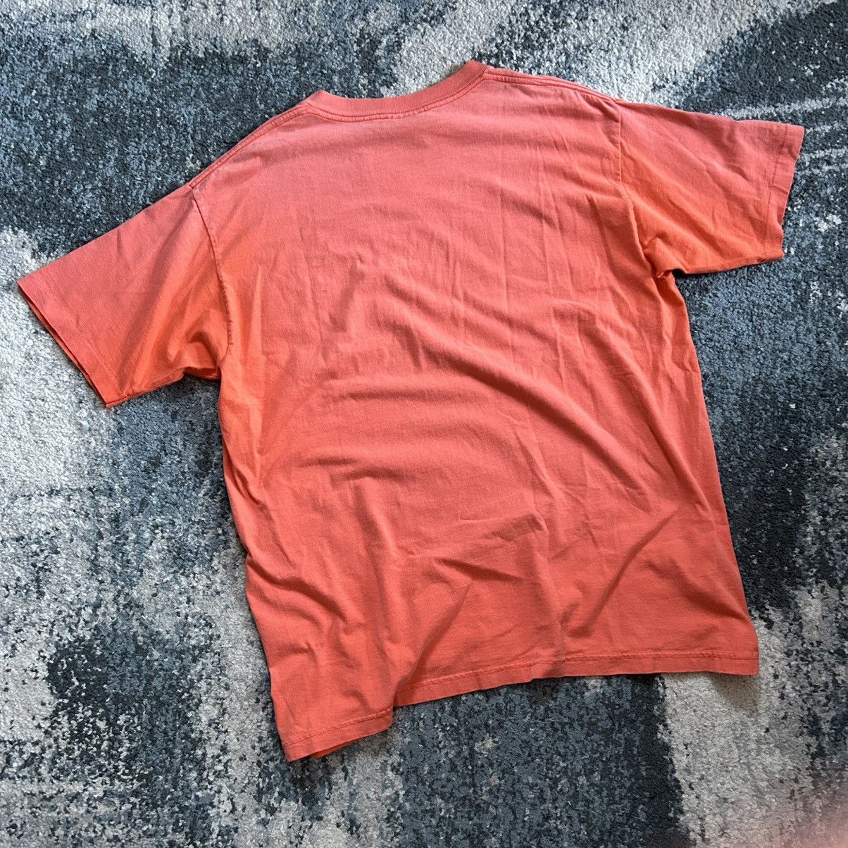 Reebok SUN FADED SiNGLE STiTCH VECTOR LOGO TEE BRiGHT MANGO ORANGE Size US XL / EU 56 / 4 - 8 Thumbnail