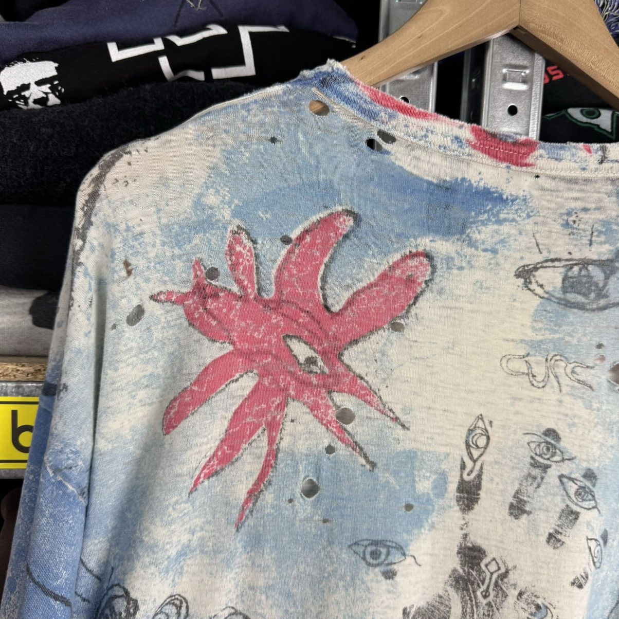 Band Tees × Vintage THE CURE 1992 WISH ALBUM WORLD TOUR ALL OVER PRINT T-SHIRT Size US XL / EU 56 / 4 - 12 Thumbnail