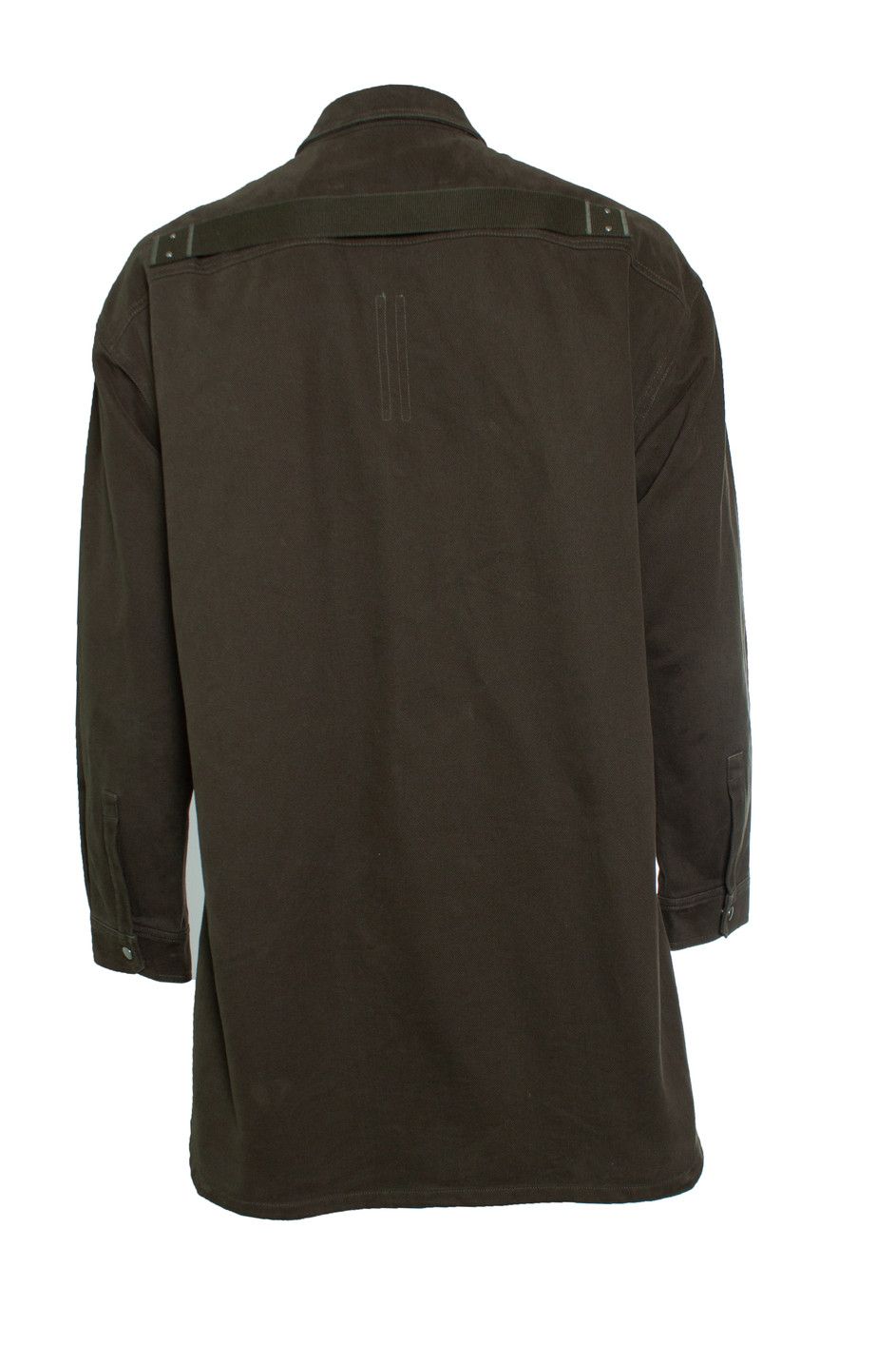 Rick Owens Rick Owens, Strobe FW22 green overshirt Size US M / EU 48-50 / 2 - 3 Thumbnail