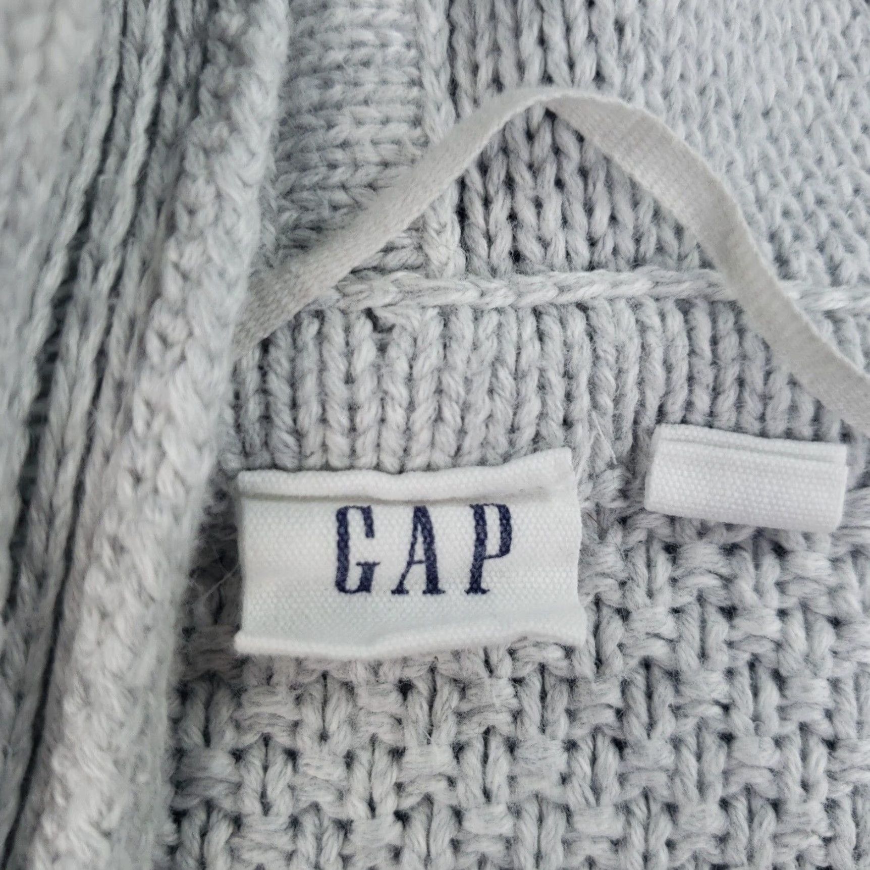 Gap Womens Sweater Medium Gray Size M / US 6-8 / IT 42-44 - 5 Thumbnail