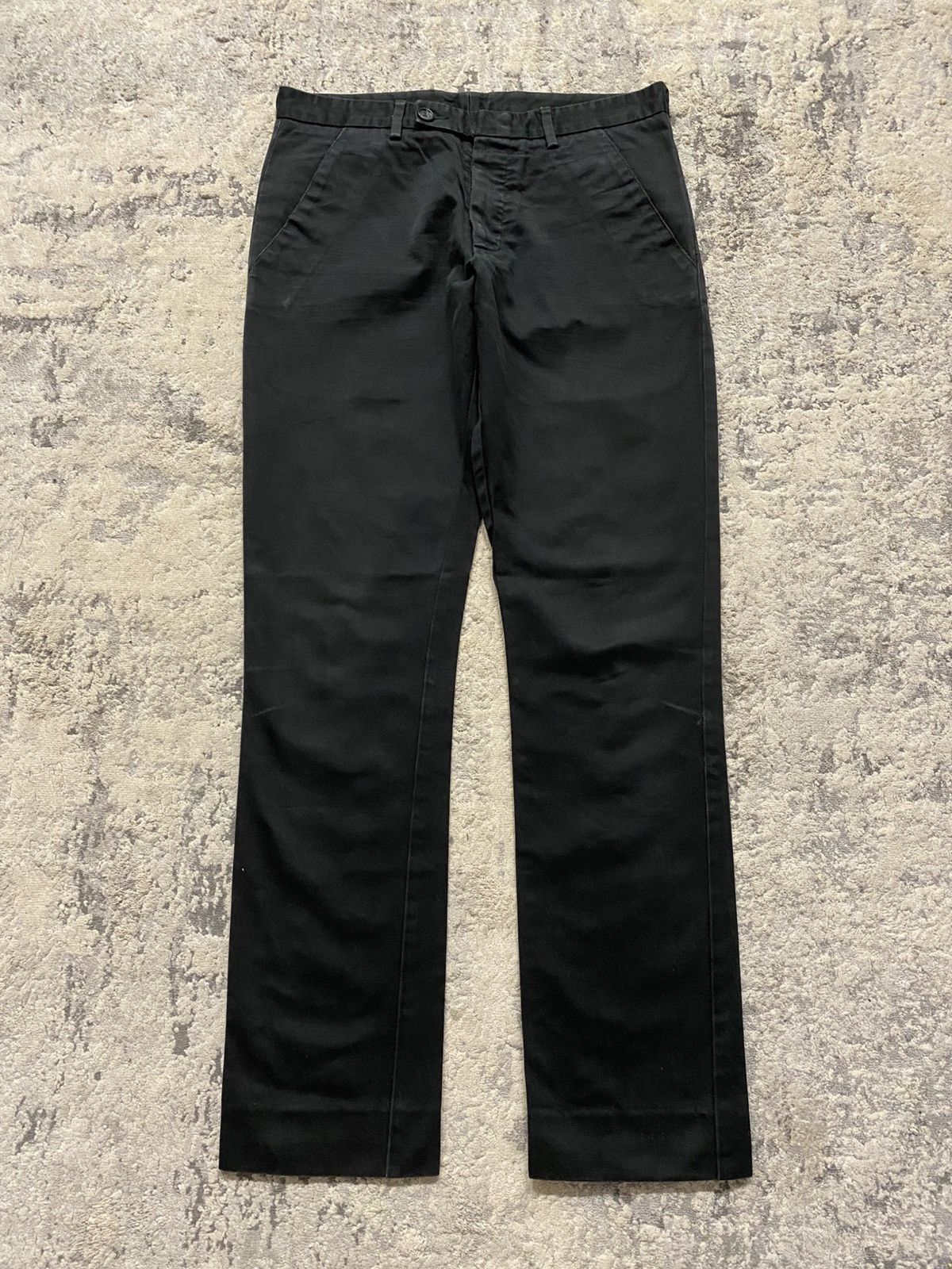 Dior × Hedi Slimane Dior Homme AW07 Cotton Pants | Grailed