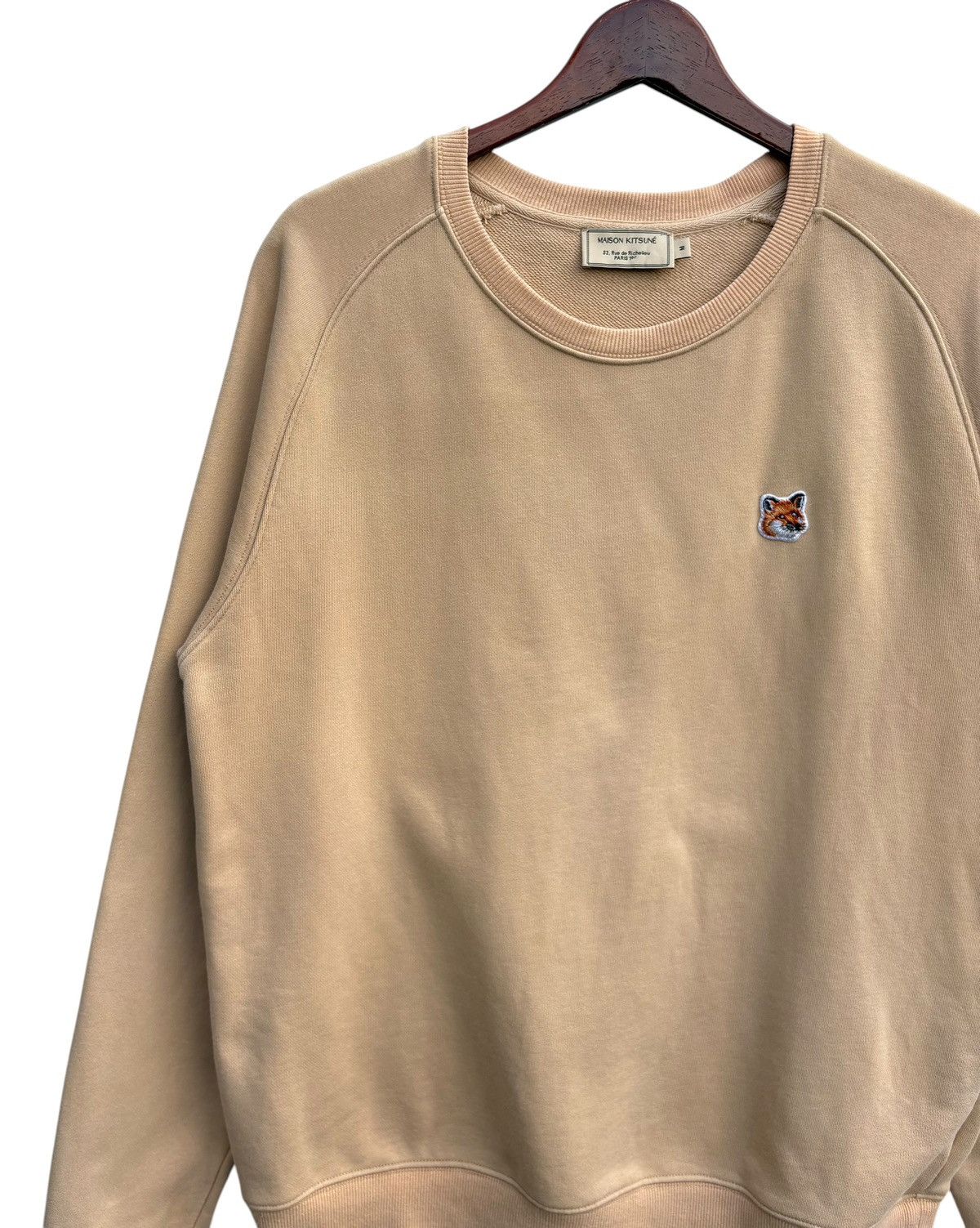 Maison Kitsune Mainson Kitsune Fox Head Sweatshirt Size US M / EU 48-50 / 2 - 3 Thumbnail