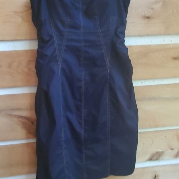 Vintage Cache Ruched Sleeveless Bodycon Concealed Zipper Y2K Lined B Size XL / US 12-14 / IT 48-50 - 7 Thumbnail