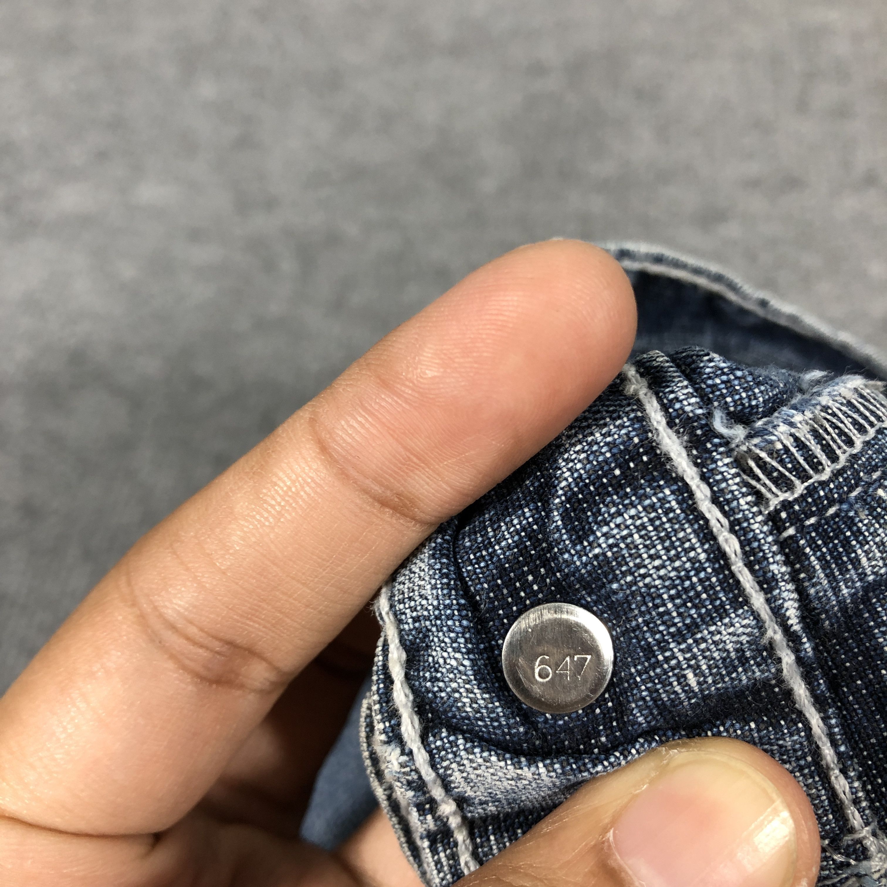 Levi's × Vintage Womens 90s Vintage Levis 577 Jeans Short Pants L871W Size 31" - 6 Thumbnail