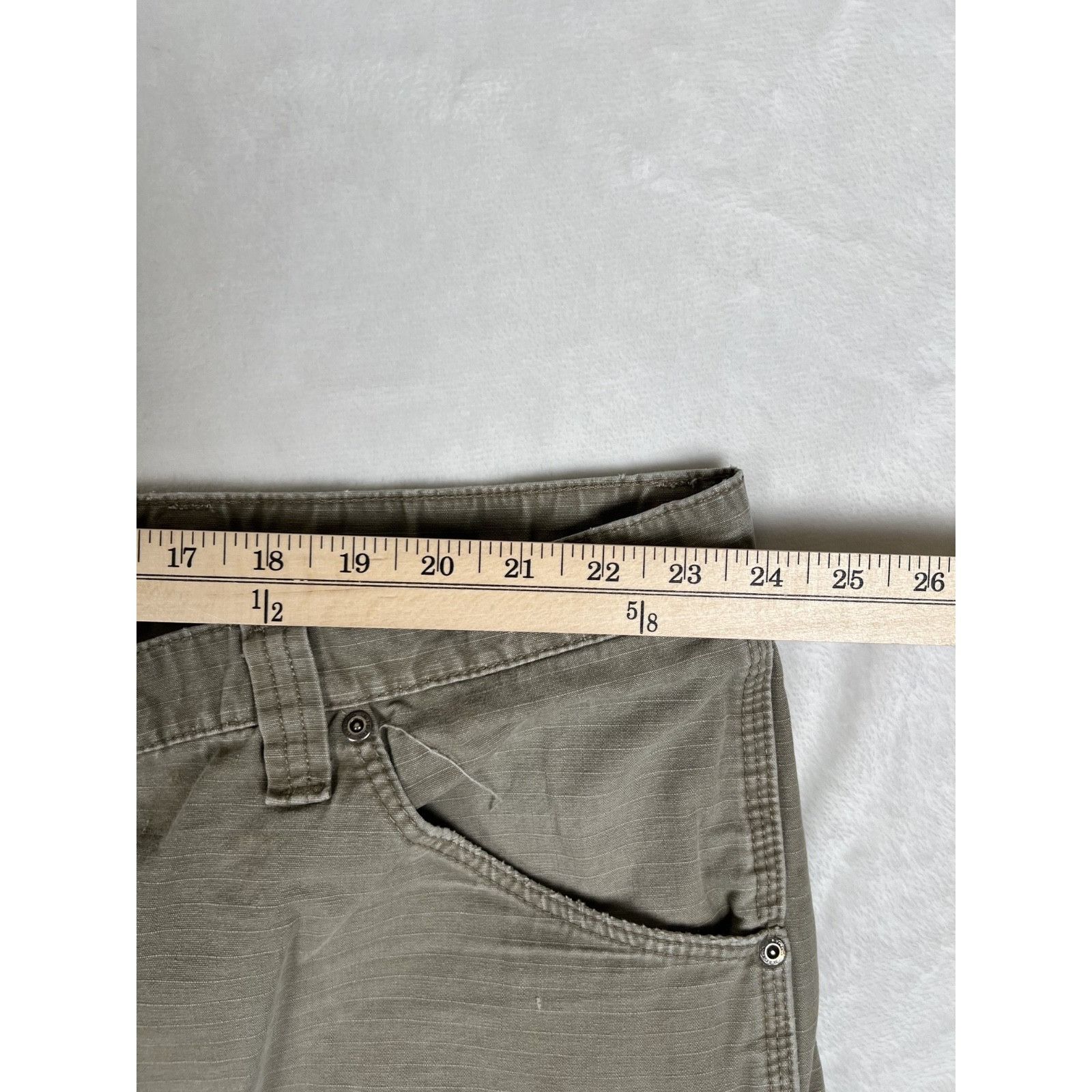 Wrangler Wrangler Riggs Workwear Pants Mens 44x34 Green Carpenter Ut Size US 44 / EU 60 - 9 Thumbnail