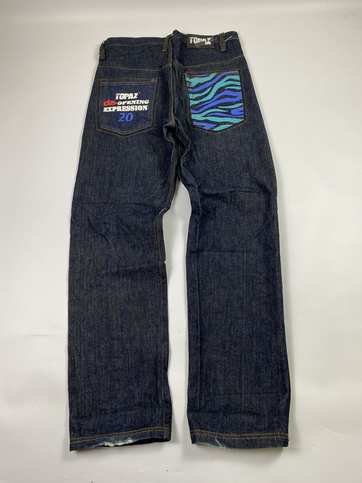 Beauty Beast × Hysteric Glamour × Japanese Brand Selvedge topaz ds opening expession jeans pant Size US 32 / EU 48 - 1 Thumbnail