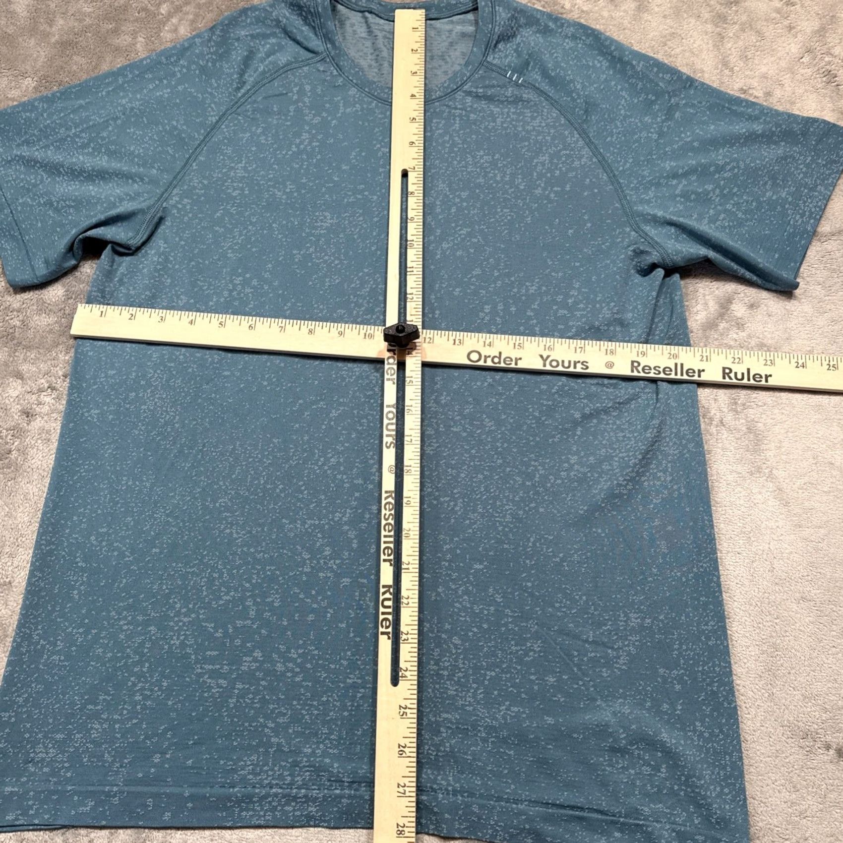 Lululemon Lululemon Metal Vent Tech Shirt Mens Large Blue Training Casual Gym Workout Size US L / EU 52-54 / 3 - 4 Thumbnail