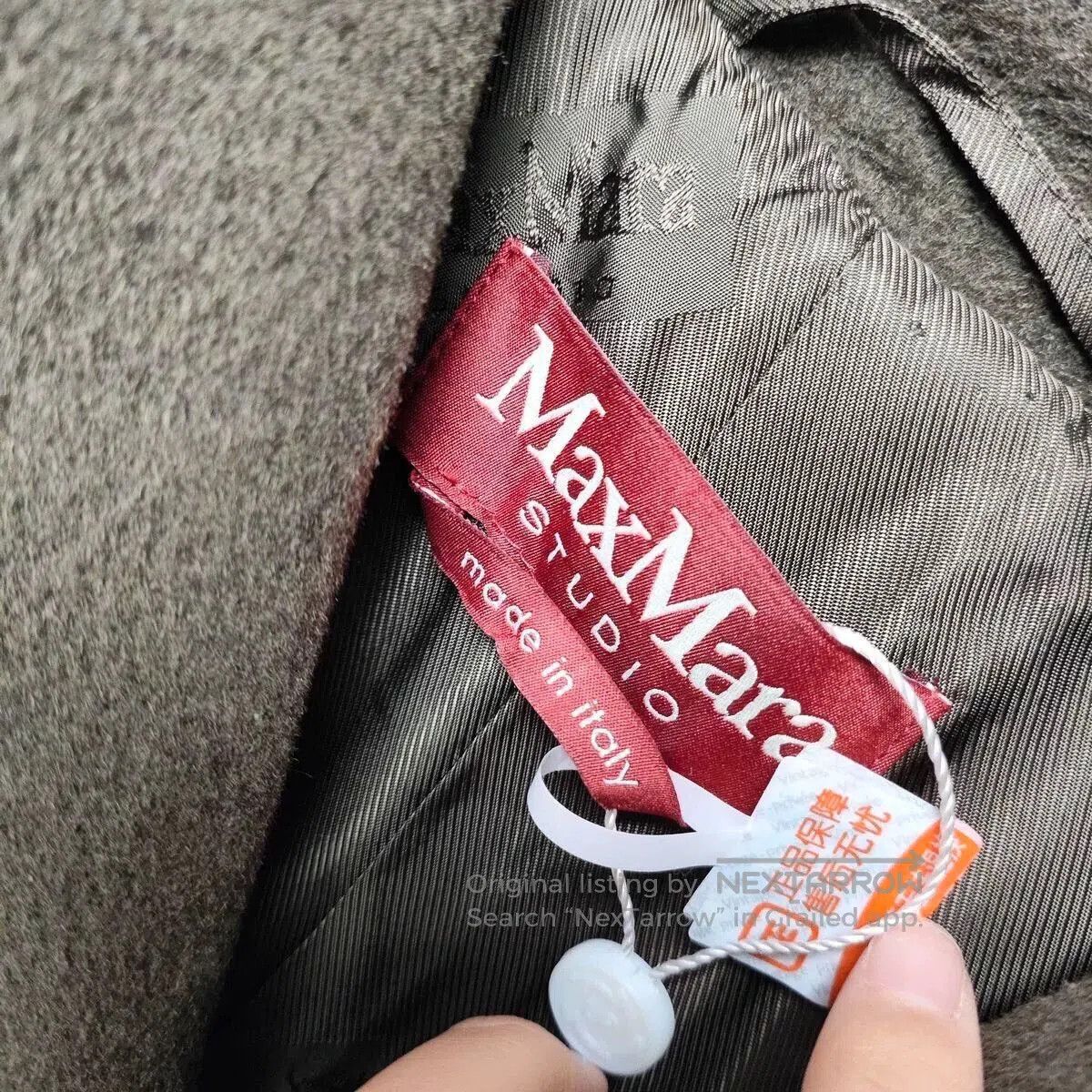 Other MaxMara Camel Hair Green Coat. Size US XS / EU 42 / 0 - 3 Thumbnail