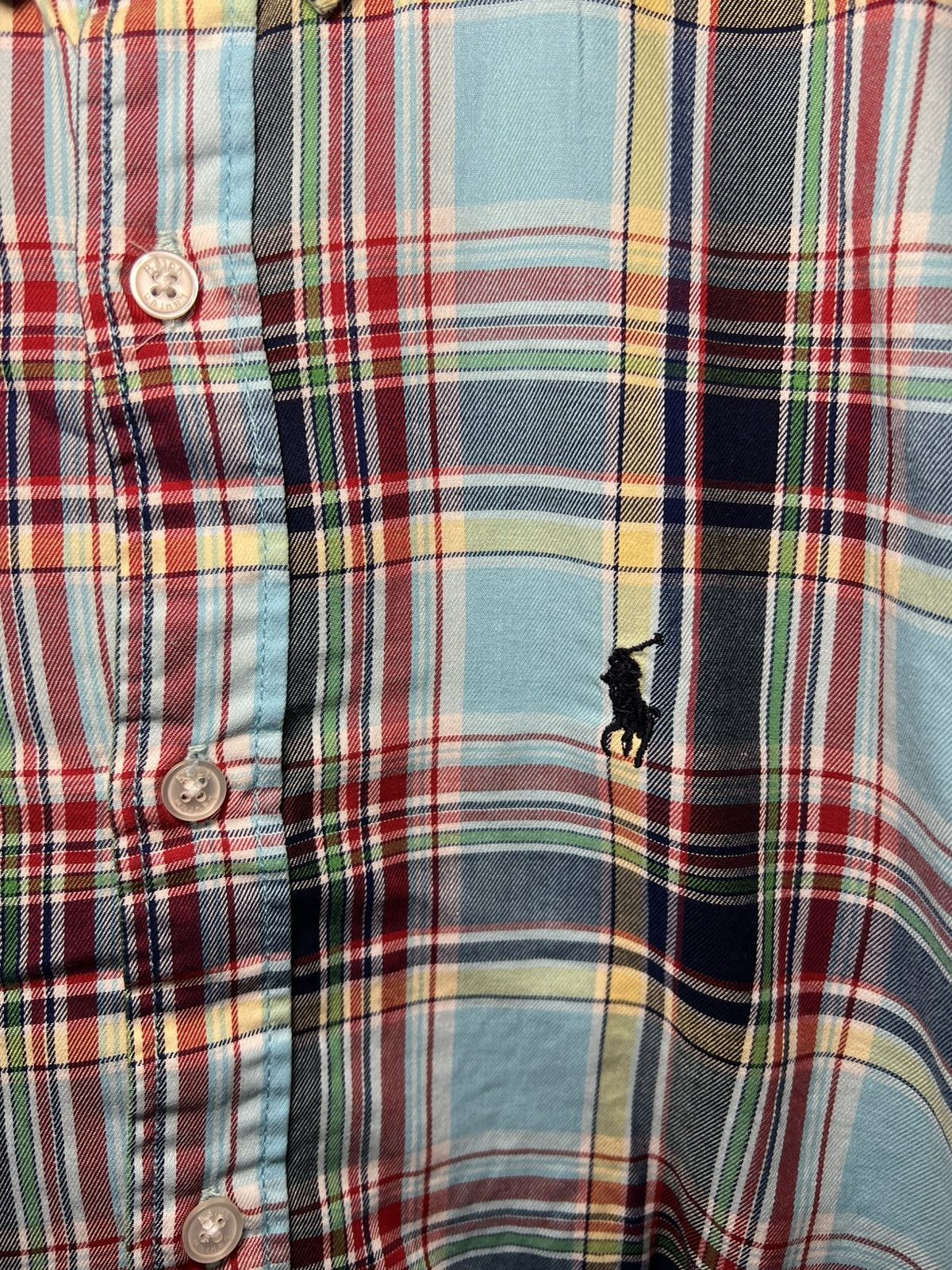 Polo Ralph Lauren Vintage Polo Ralph Lauren multi colour plaid button up shirt Size US XL / EU 56 / 4 - 5 Thumbnail