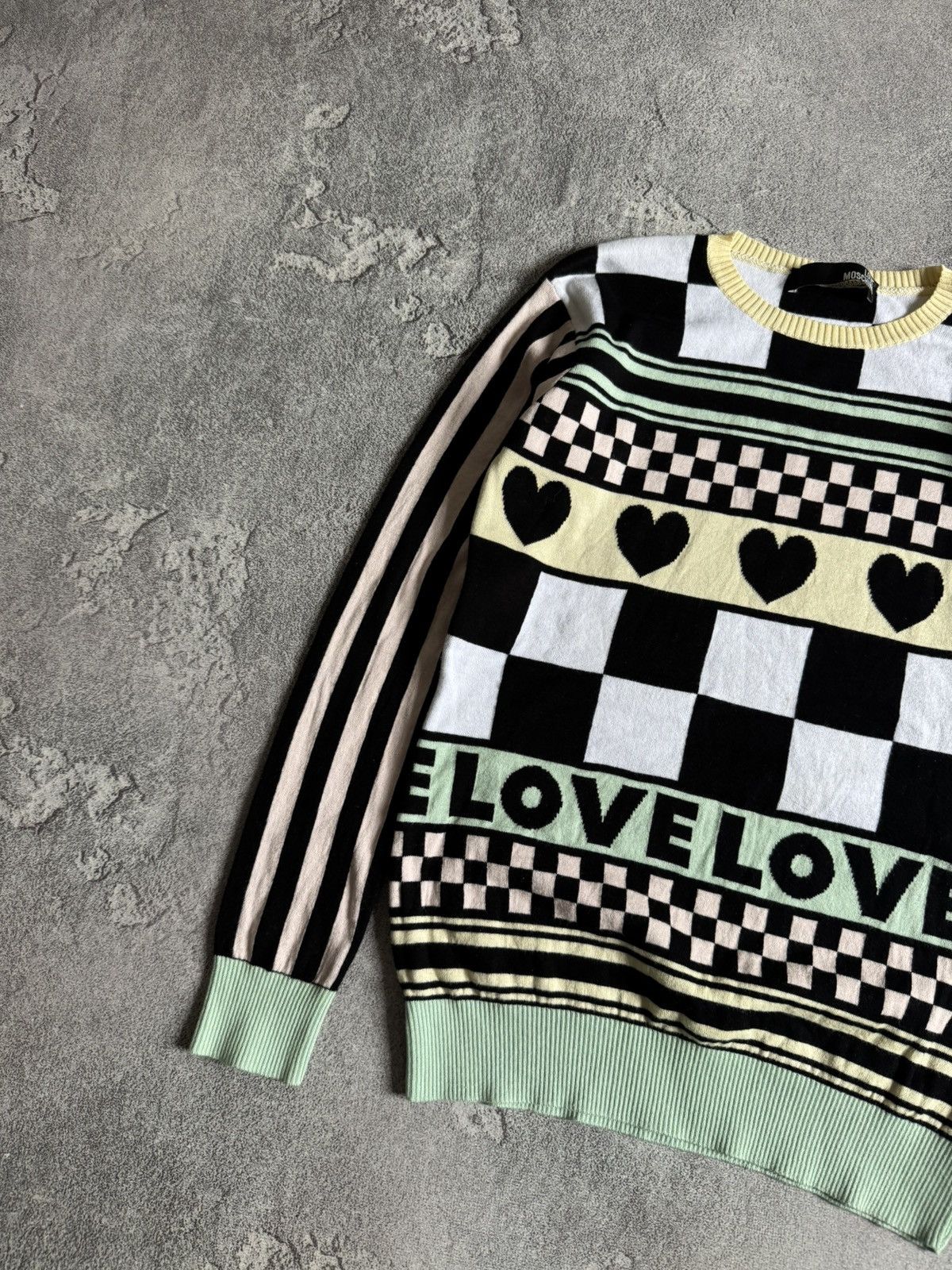 Love Moschino Love Moschino 36F/4USA/40I sweater jumper pullover knitwear Size S / US 4 / IT 40 - 5 Thumbnail