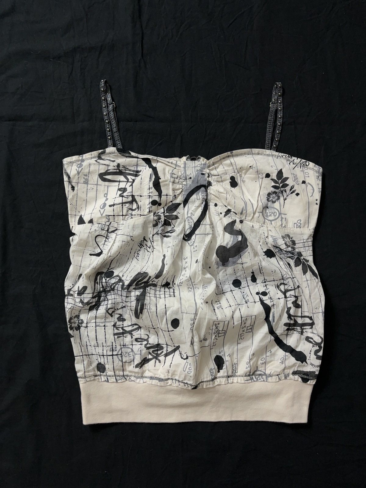 Japanese Brand × Vintage VINTAGE PRINTED BALOON TANK TOP 00s Size M / US 6-8 / IT 42-44 - 1 Thumbnail
