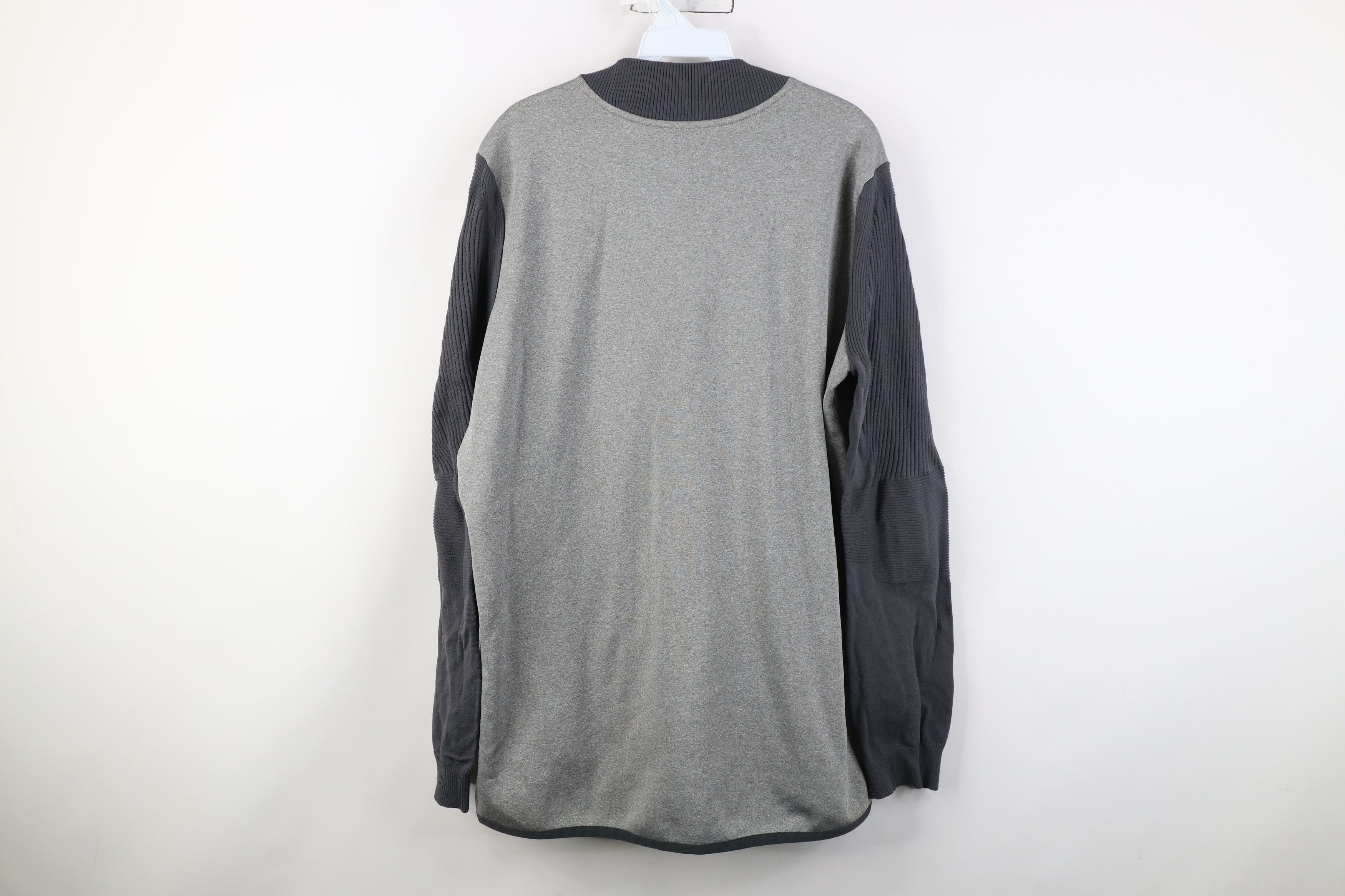 Nike Nike Golf Sphere Knit Fleece Lined Pullover Sweatshirt Gray Size US XL / EU 56 / 4 - 11 Thumbnail