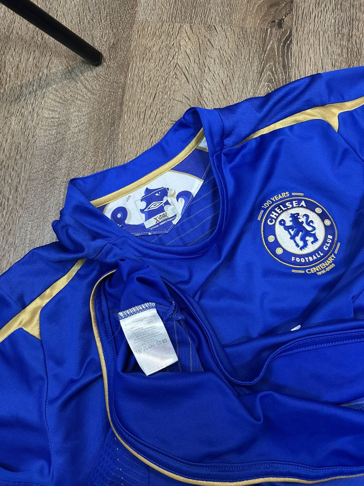 Chelsea Soccer Chelsea FC 2005/06 Centenary Home Kit Size US L / EU 52-54 / 3 - 6 Thumbnail