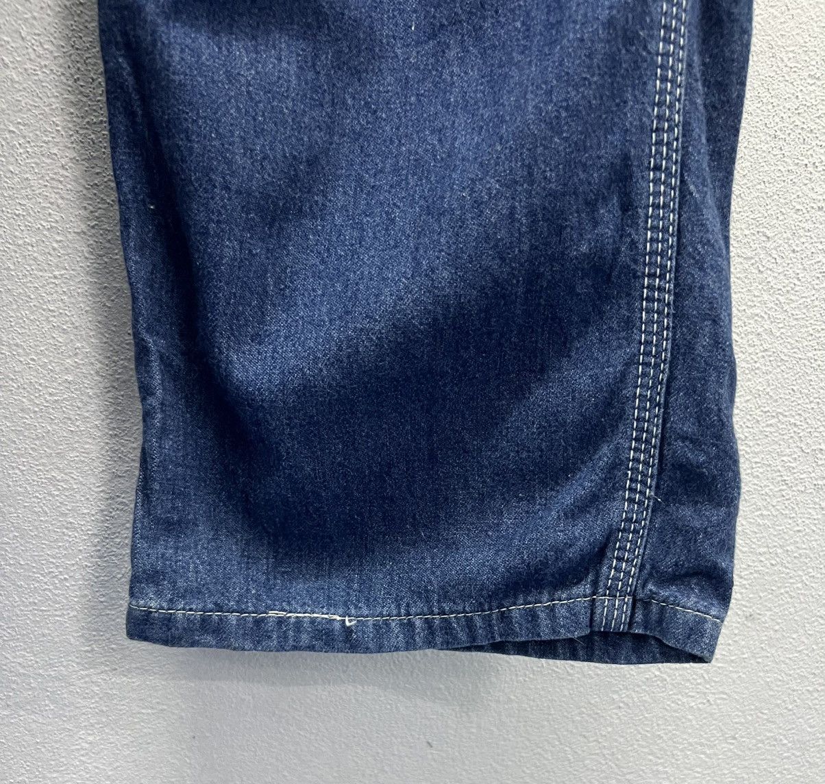 Edwin × Vintage Vintage EDWIN “Over Works Factory” Denim Overalls - Size S Size US 30 / EU 46 - 17 Thumbnail