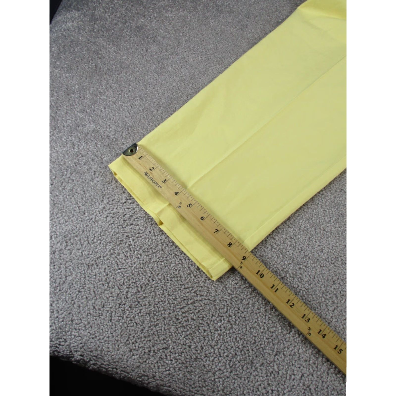 Polo Ralph Lauren VINTAGE Polo Ralph Lauren Pants Mens 33 Yellow Pleated Cotton Dress Pants 90s Preppy USA Mens Size US XS / EU 42 / 0 - 6 Thumbnail