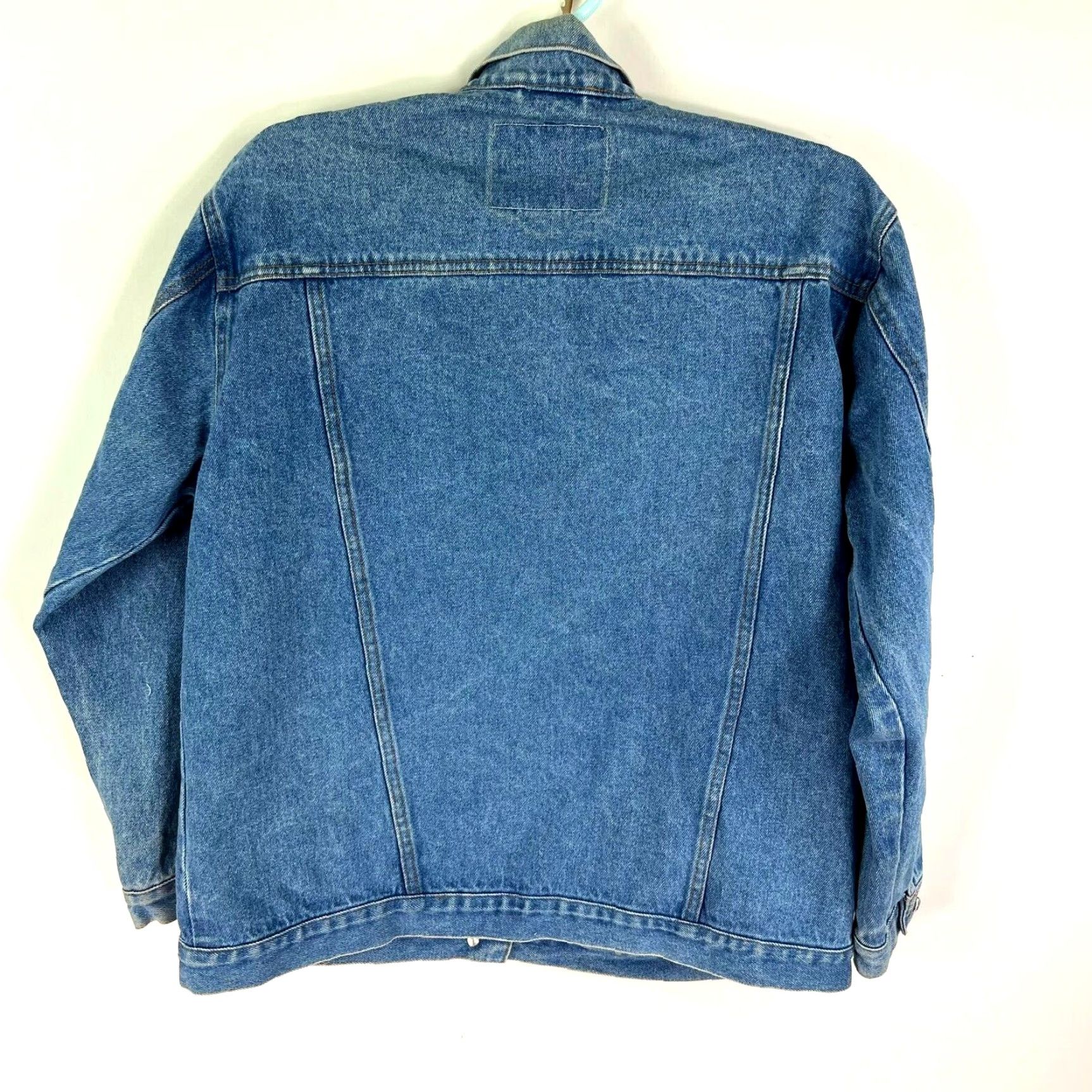 Vintage VINTAGE Gitano Denim Jacket Womens Size L Blue Mid-Length Long Sleeve Collared Casual 80s 90s Hipster Size L / US 10 / IT 46 - 5 Thumbnail