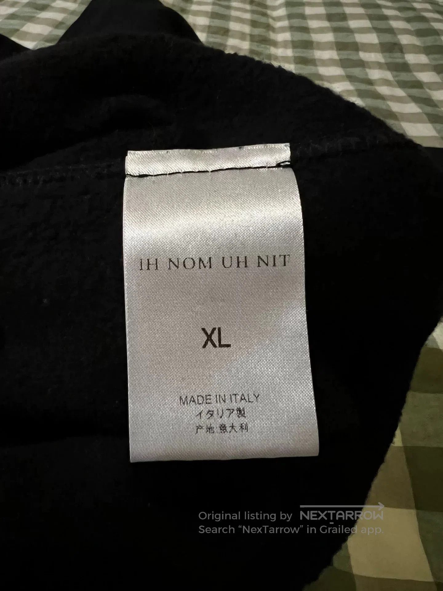 Ih Nom Uh Nit IH NOM UH NIT Thick Fleece Hoodie. Size US XL / EU 56 / 4 - 6 Thumbnail