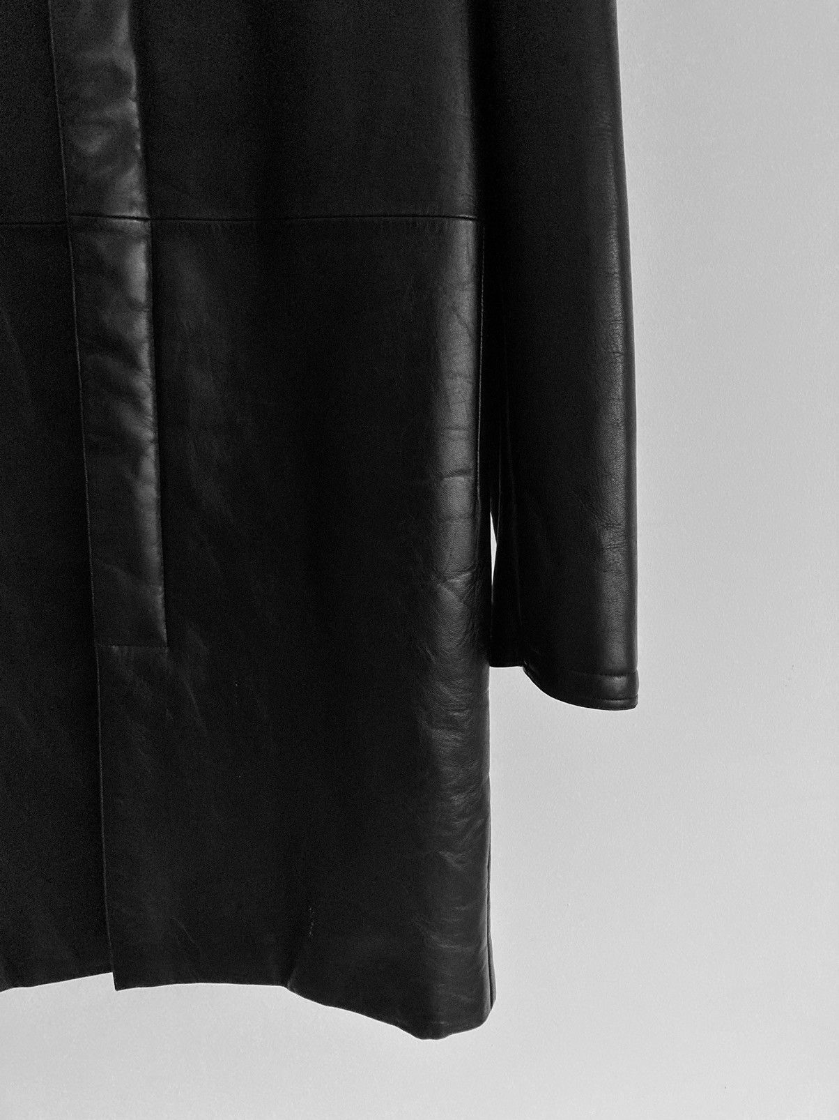 Dior × Hedi Slimane A/W 2002 “Reflexion” Padded Lambskin Coat Size US L / EU 52-54 / 3 - 8 Thumbnail