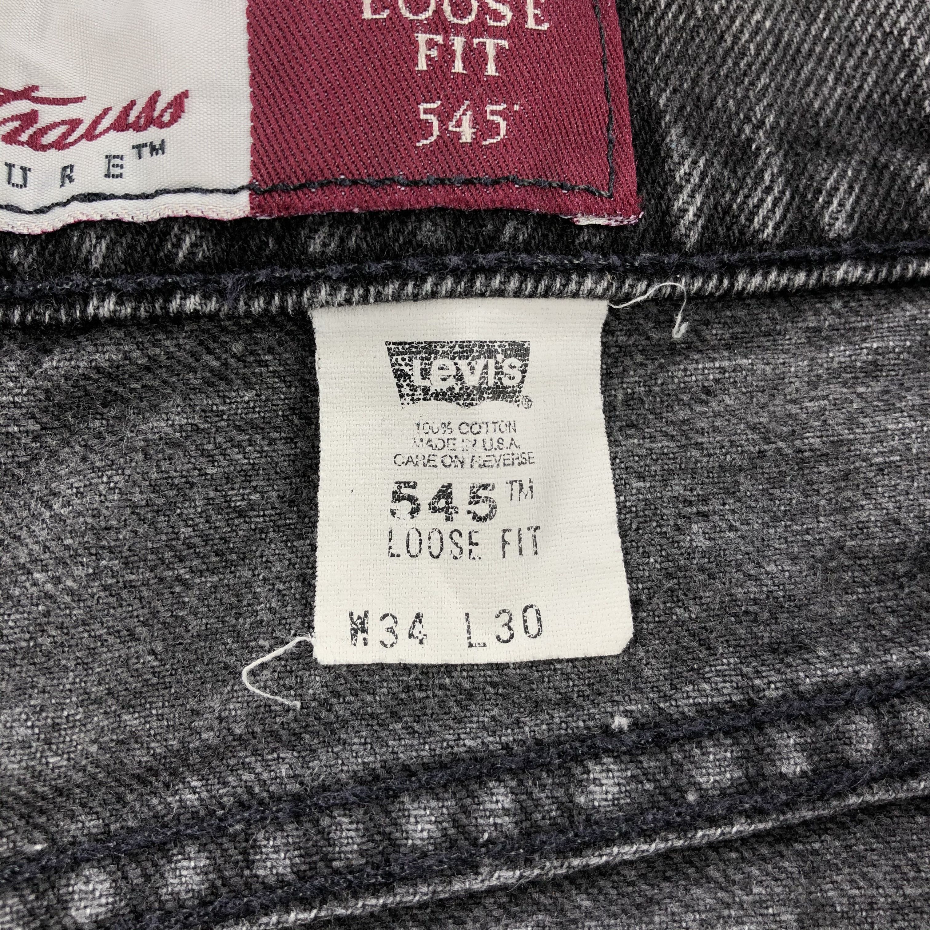Levi's × Vintage Vintage Levis 545 Orange Tab Jeans-JM1744 Size US 34 / EU 50 - 10 Thumbnail