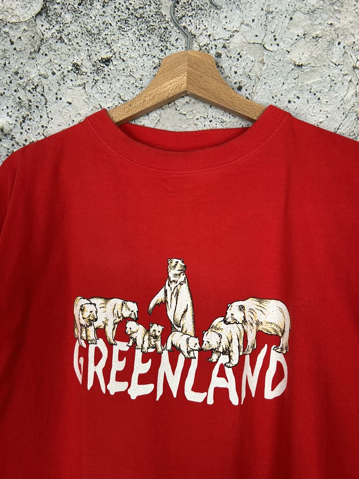 Vintage Vintage Greenland Polar Bear Animal Graphic Tee 90s Size US L / EU 52-54 / 3 - 3 Thumbnail