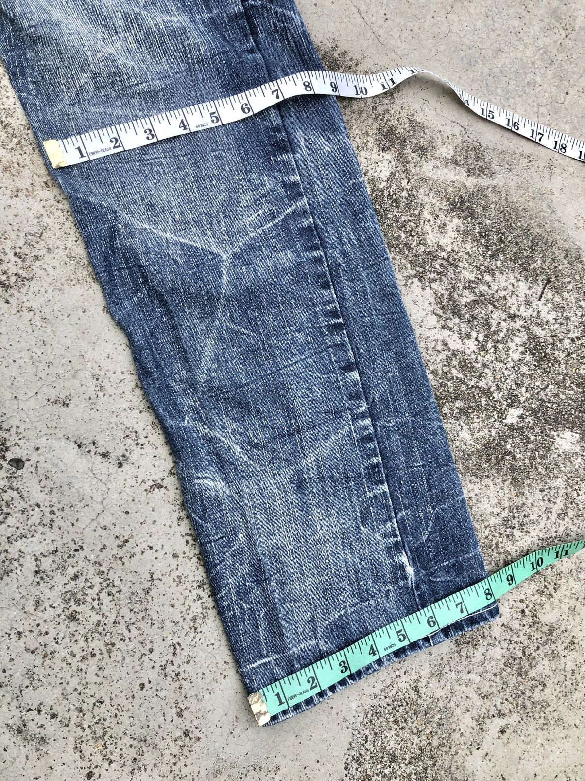Japanese Brand TWIST⚡️⚡️DOUBLE WAIST DENIM BY DOUBLE FOCUS Size US 33 - 9 Thumbnail