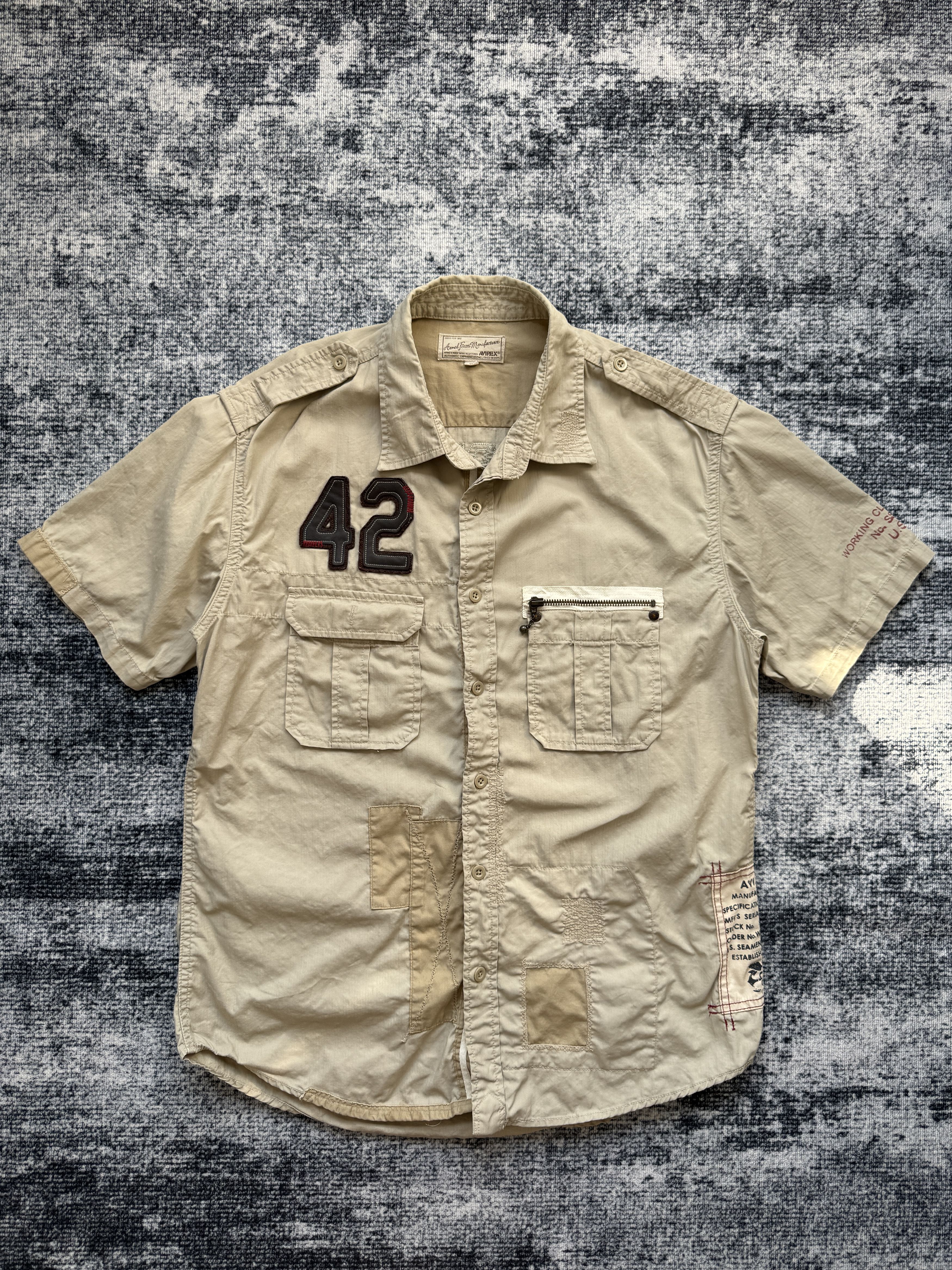 Avirex Avirex “US Construction Workers” Military Shirt Size US XL / EU 56 / 4 - 1 Thumbnail