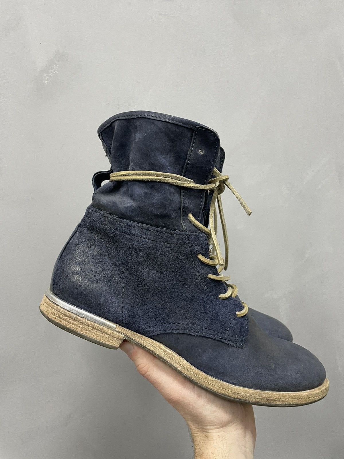 A.S.98 × Dirk Bikkembergs RARE AS 98 boots Vintage Ankle Boots Rick 1 Owens Vibe Size US 7.5 / EU 40-41 - 2 Thumbnail